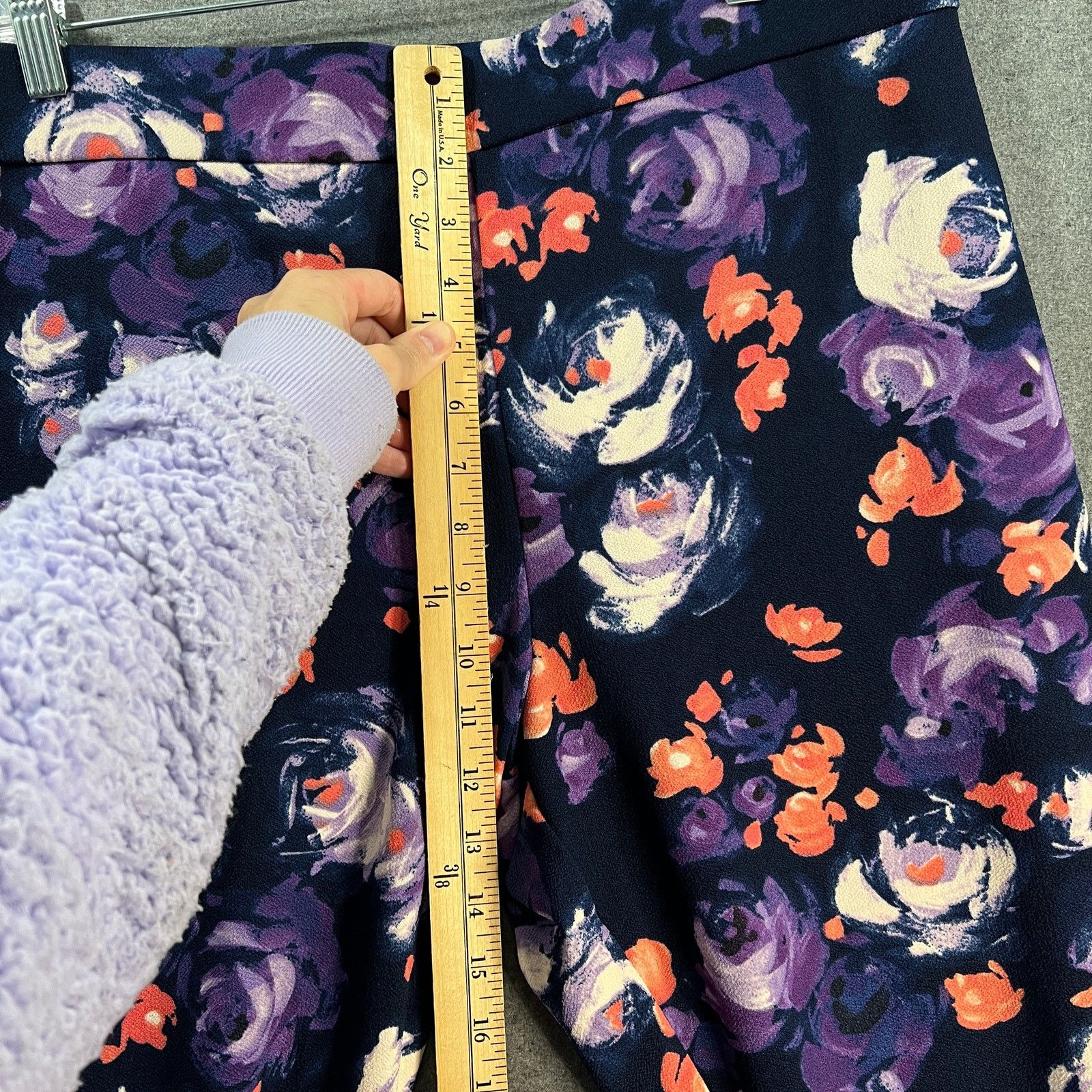 Isaac Mizrahi Isaac Mizrahi Live! Regular Printed Pebble Knit Size 32" / US 10 / IT 46 - 8 Thumbnail