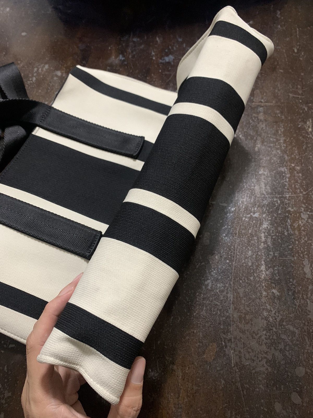 Zara ZARA Stripes Shoulder Bag Size ONE SIZE - 13 Thumbnail
