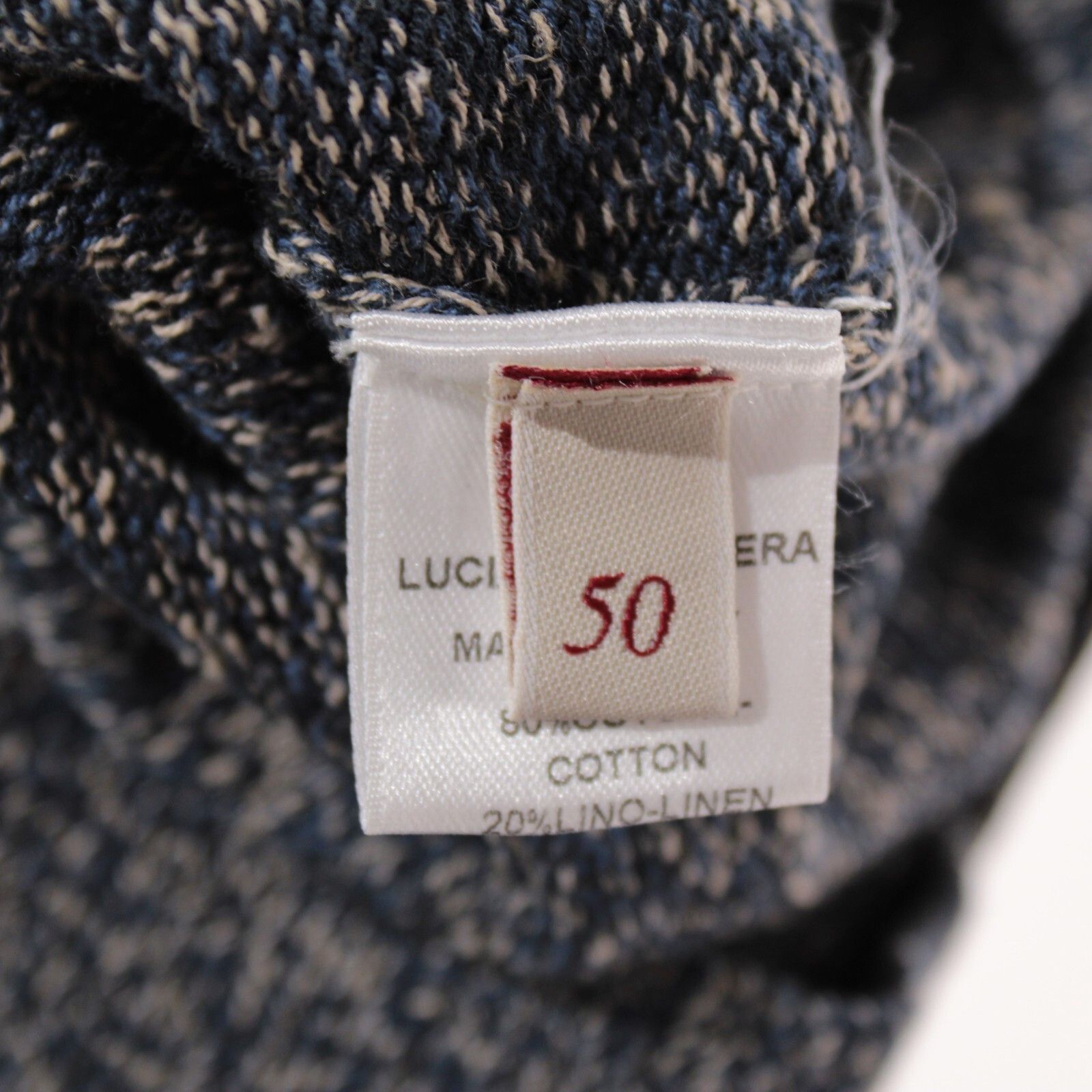 Luciano Barbera Luciano Barbera Sweater Size US M in Blue Size US M / EU 48-50 / 2 - 8 Thumbnail