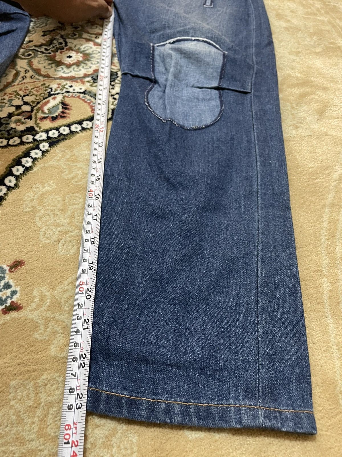 Designer × Ne-Net × Vintage Double Waist Issey Miyake Selvedge Denim Ne-Net Size US 30 / EU 46 - 16 Thumbnail
