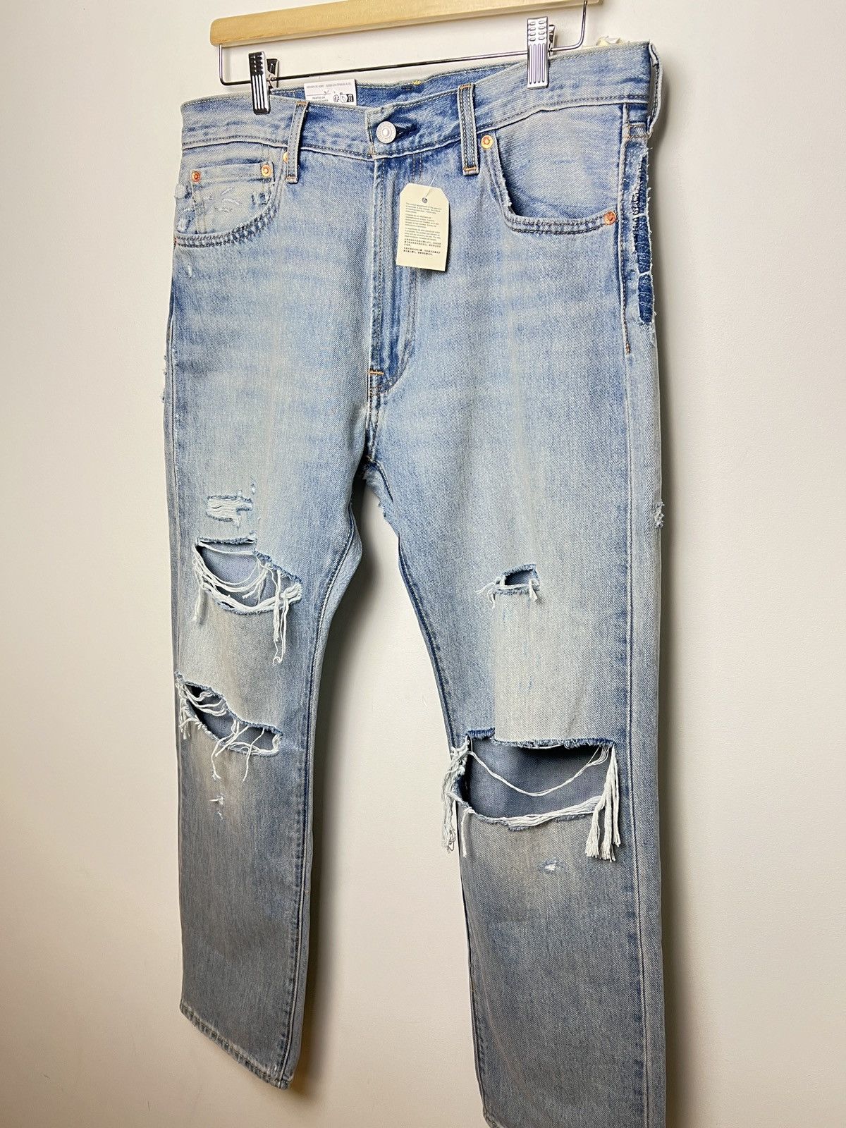 Levi's levi’s 551 ripped boro jeans Size US 33 - 3 Thumbnail