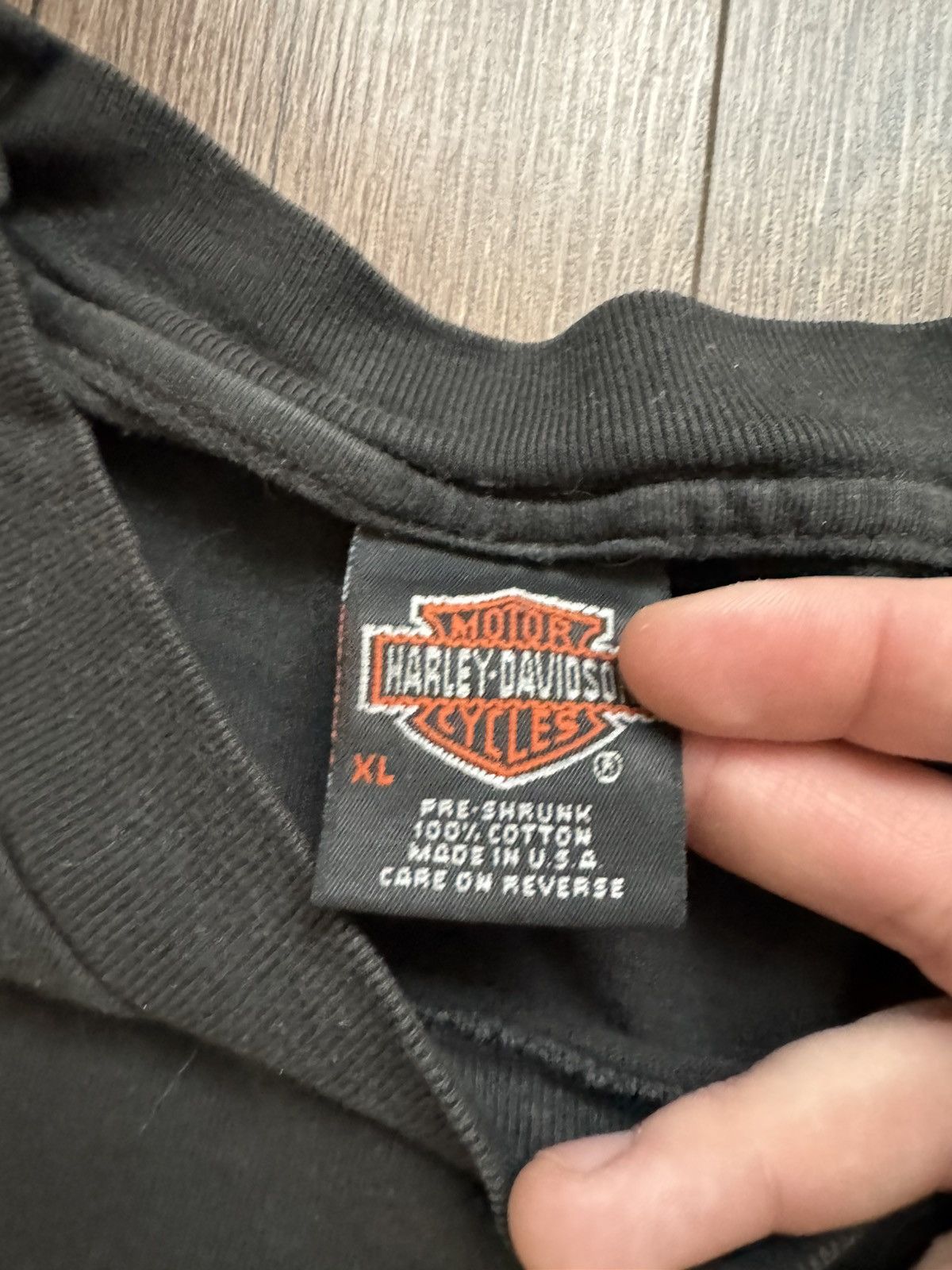 Harley Davidson Vintage Harley Davidson 1997 H-D logo black men’s Xl Size US XL / EU 56 / 4 - 7 Thumbnail