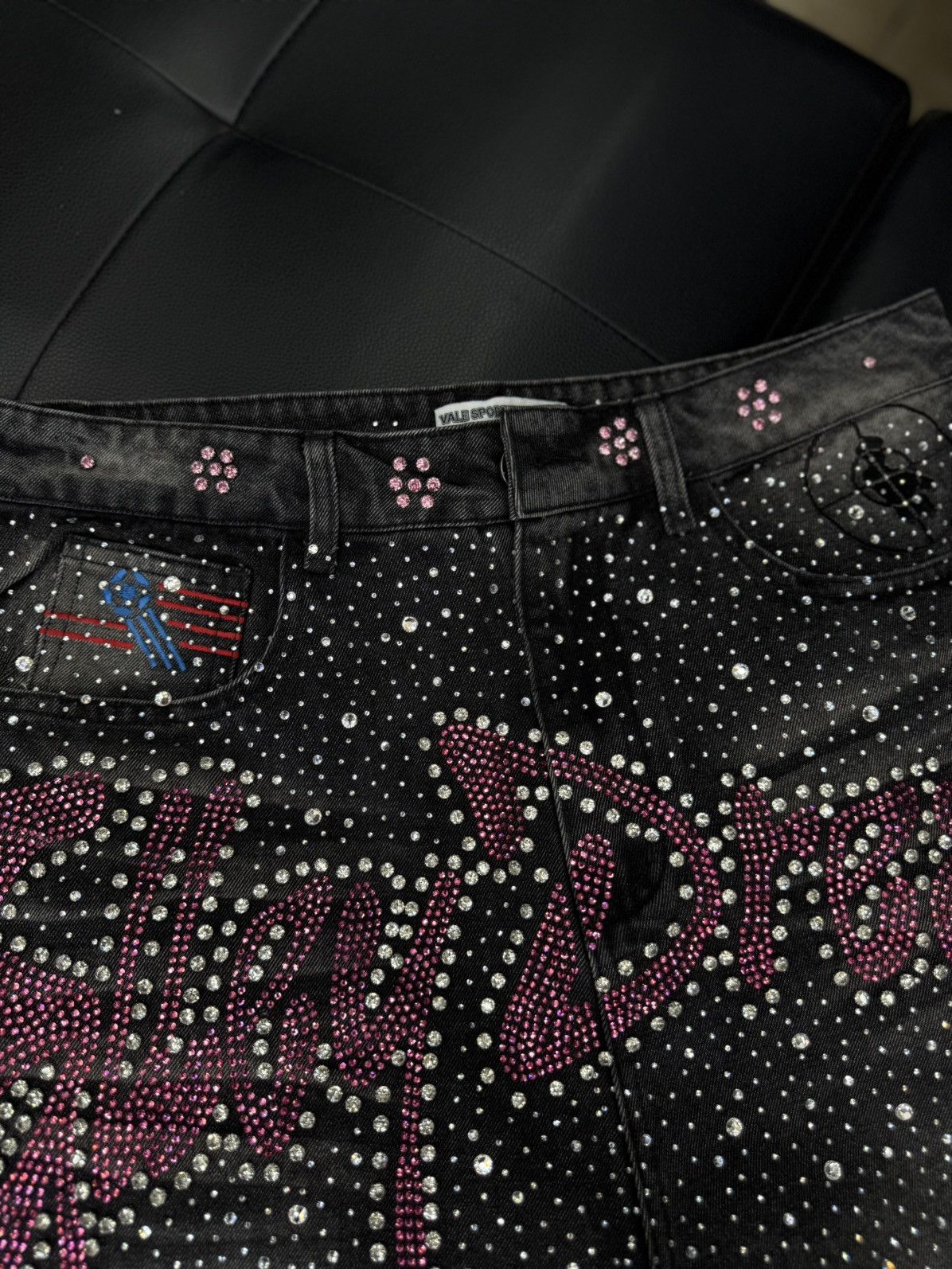 Vale Vale Valley Dreams Rhinestone Shorts Size 30 Size US 30 / EU 46 - 7 Thumbnail