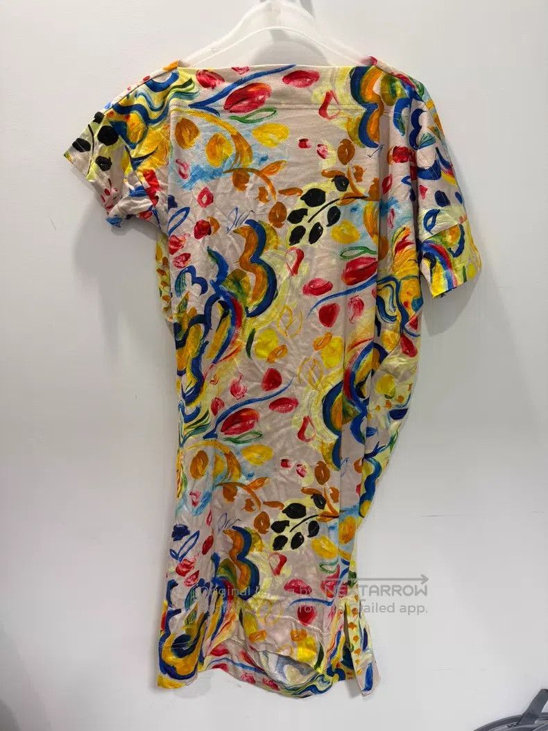 Vivienne Westwood Vivienne Westwood Gown with Dangling Collar and Floral Pri Size M / US 6-8 / IT 42-44 - 3 Thumbnail
