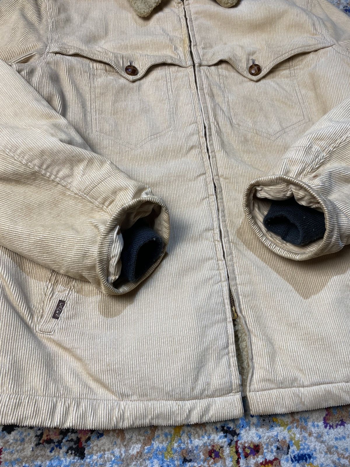 Sugar Cane × Vintage VTG SUGARCANE CALIFORNIA FLEECE LINE CORDUROY JACKET Size US L / EU 52-54 / 3 - 3 Thumbnail