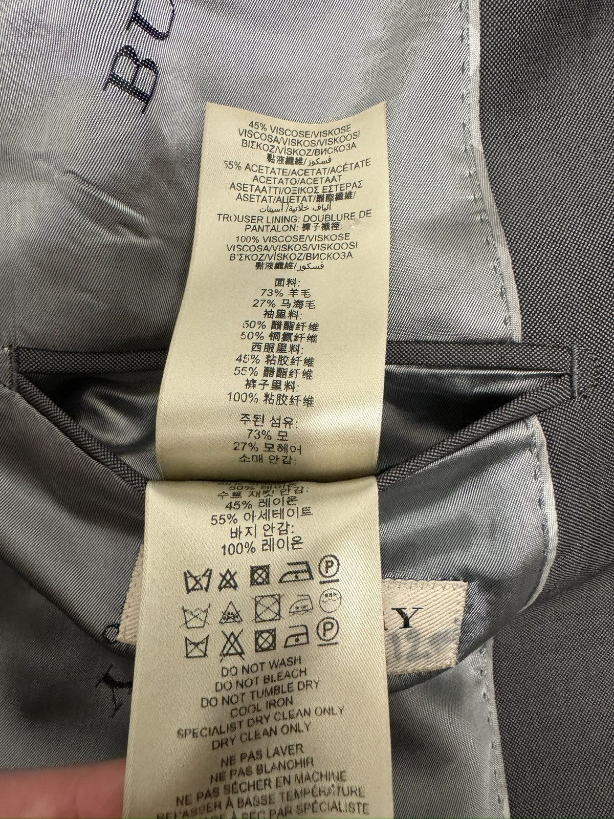 Burberry Burberry London Made in Italy Wool Jacket 52 L $1890 Size 42L - 12 Thumbnail