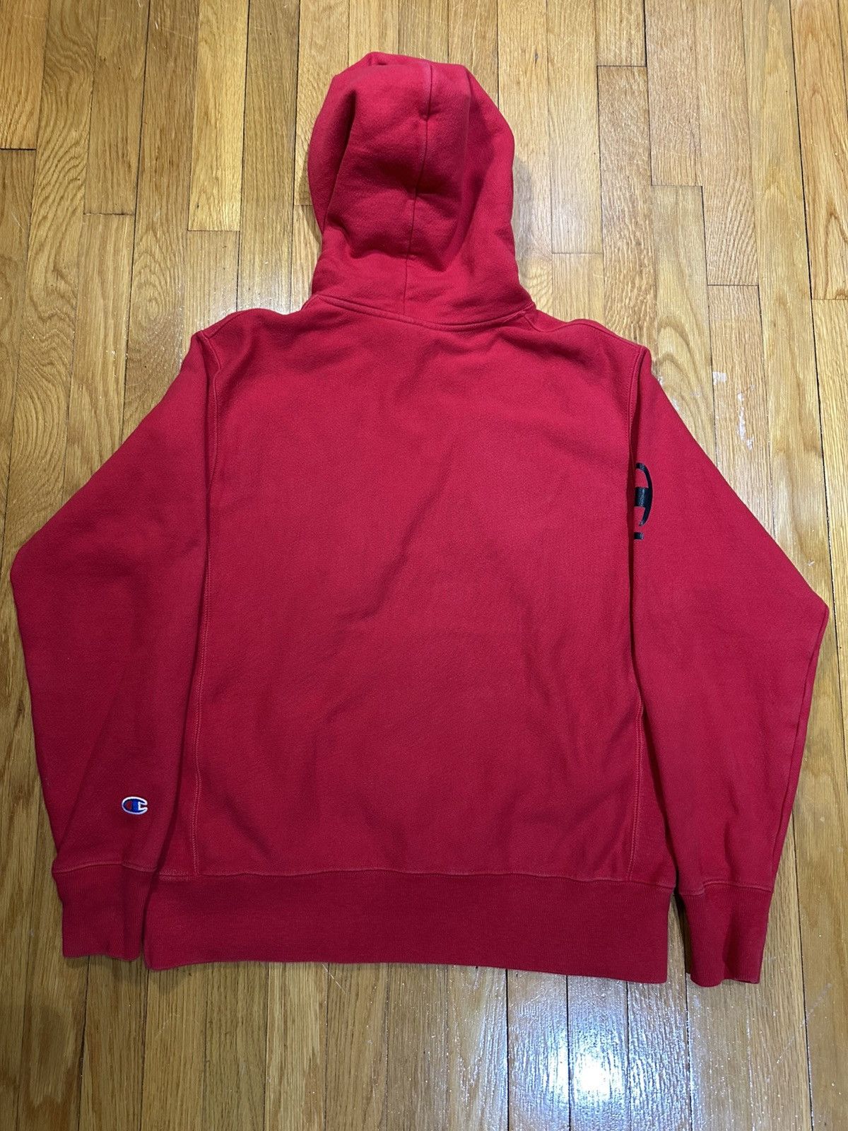 FaZe FaZe X Champion Red Hoodie Size US M / EU 48-50 / 2 - 2 Thumbnail