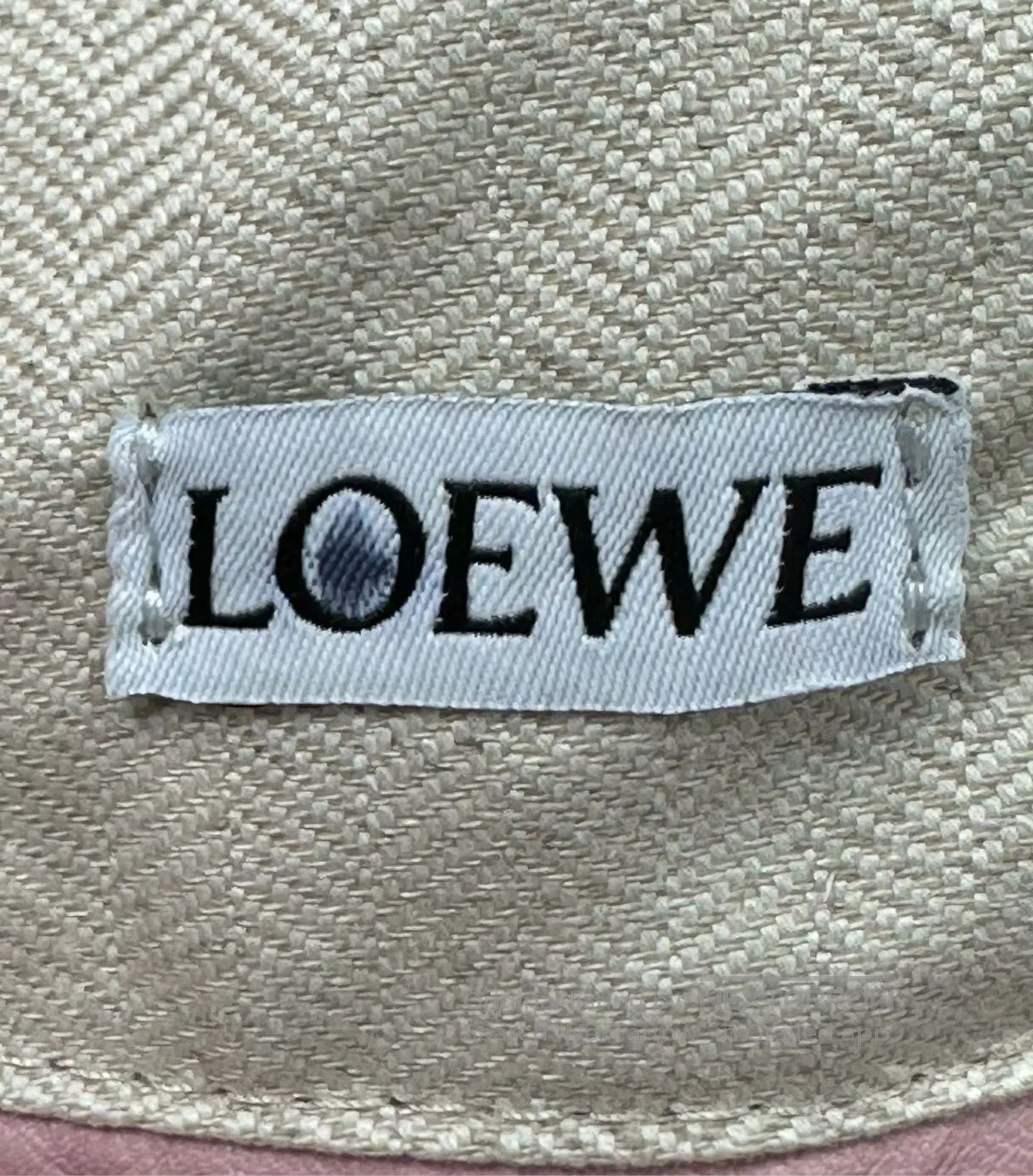 Loewe Loewe size S Pink Sheepskin Leather Logo Zip-up Fisherman' Size ONE SIZE - 4 Thumbnail