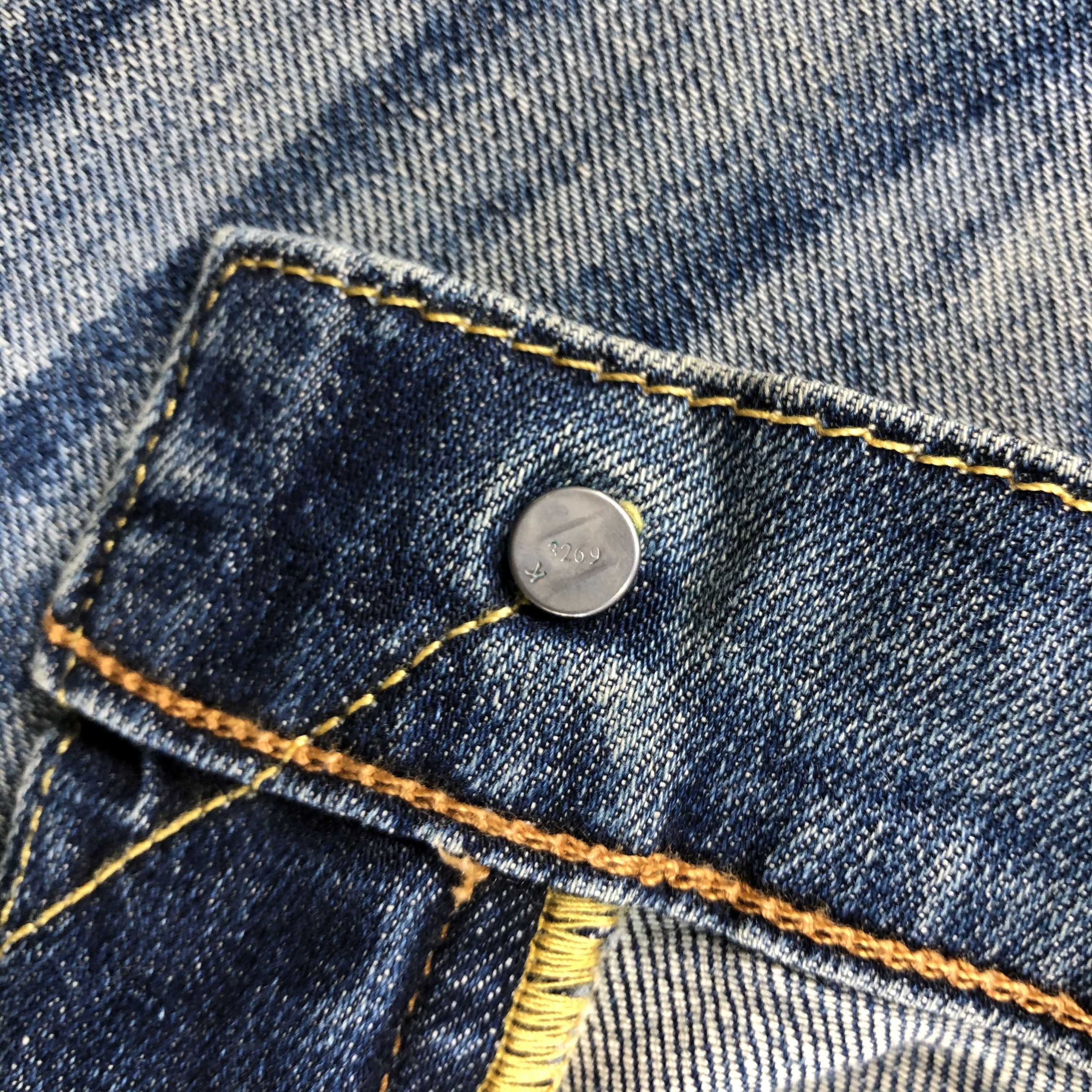 Levi's Vintage Levis 511 Jeans Rusty Wash Denim KJ855 Size US 32 / EU 48 - 15 Thumbnail