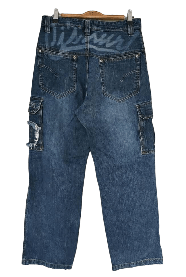 JNCO 💥LAST CALL💥 PJ Surf Denim Cargo Pant Size US 30 / EU 46 - 2 Thumbnail