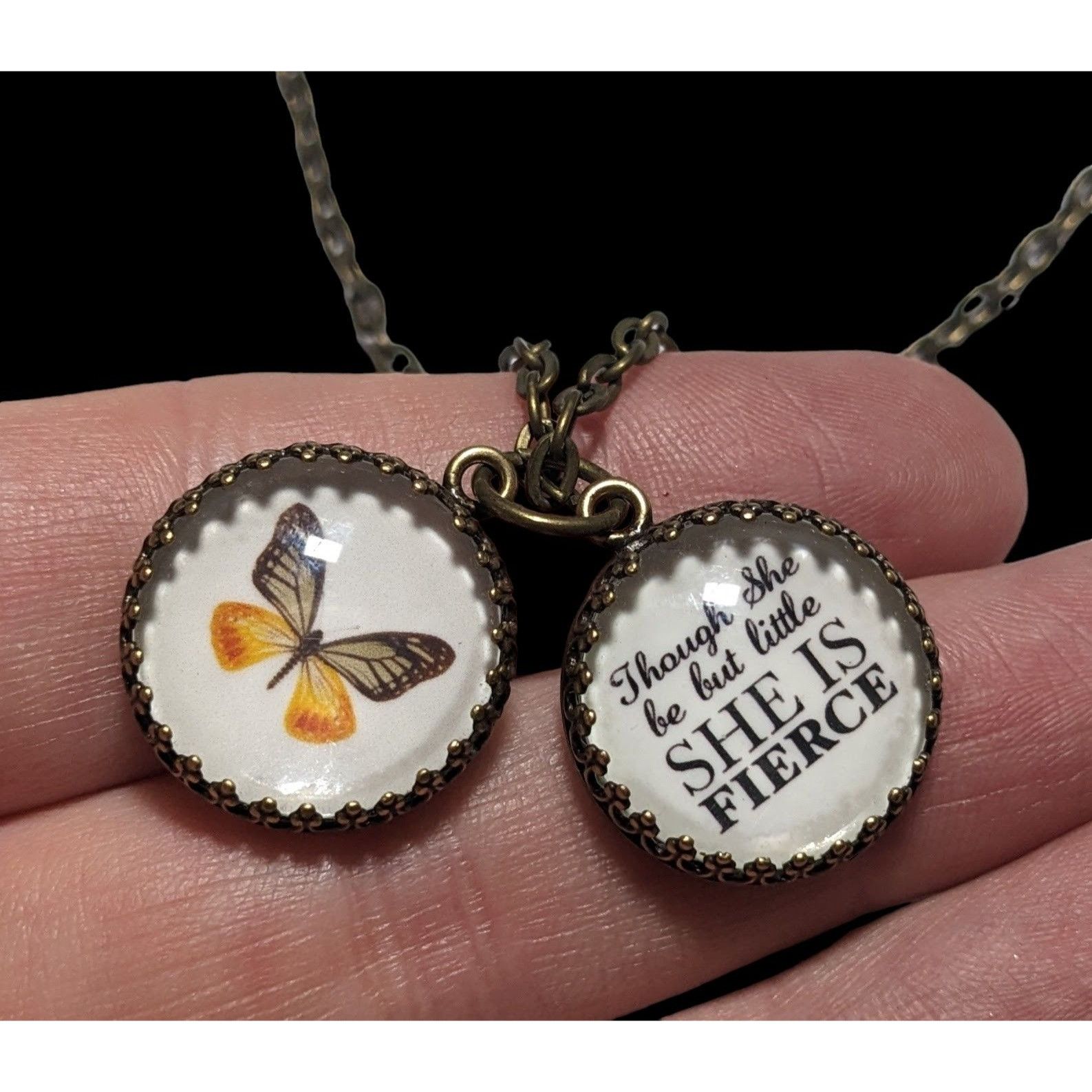 Other Retro Cottagecore Inspirational Charm Necklace Size ONE SIZE - 4 Thumbnail