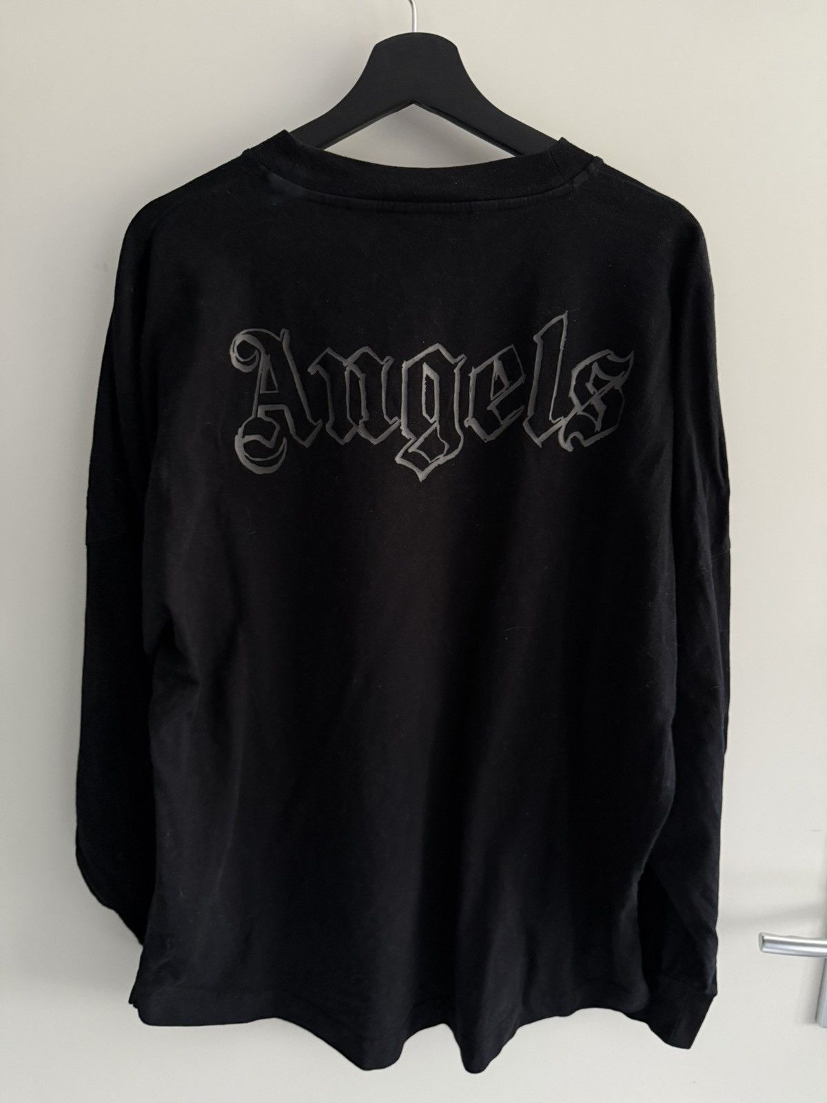 Palm Angels Palm Angels Black Metal Logo Longsleeve T-shirt M Size US M / EU 48-50 / 2 - 4 Thumbnail