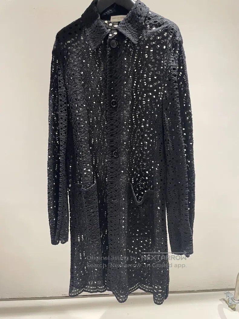 Dries Van Noten Dries Van Noten Lace Coat Size US S / EU 44-46 / 1 - 1 Thumbnail