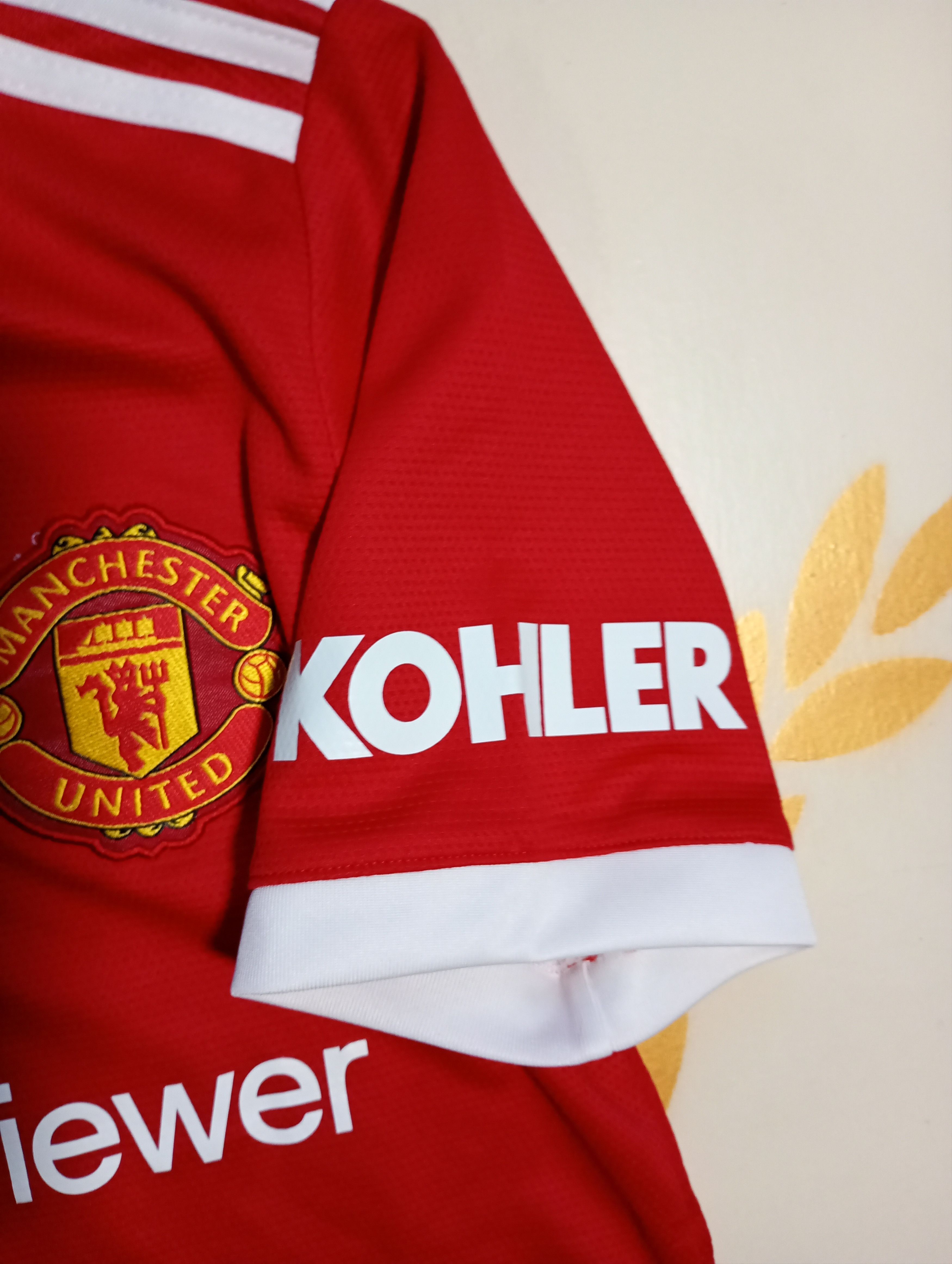 Adidas Adidas Manchester United Home Jersey 2021-2022 Size US S / EU 44-46 / 1 - 10 Thumbnail