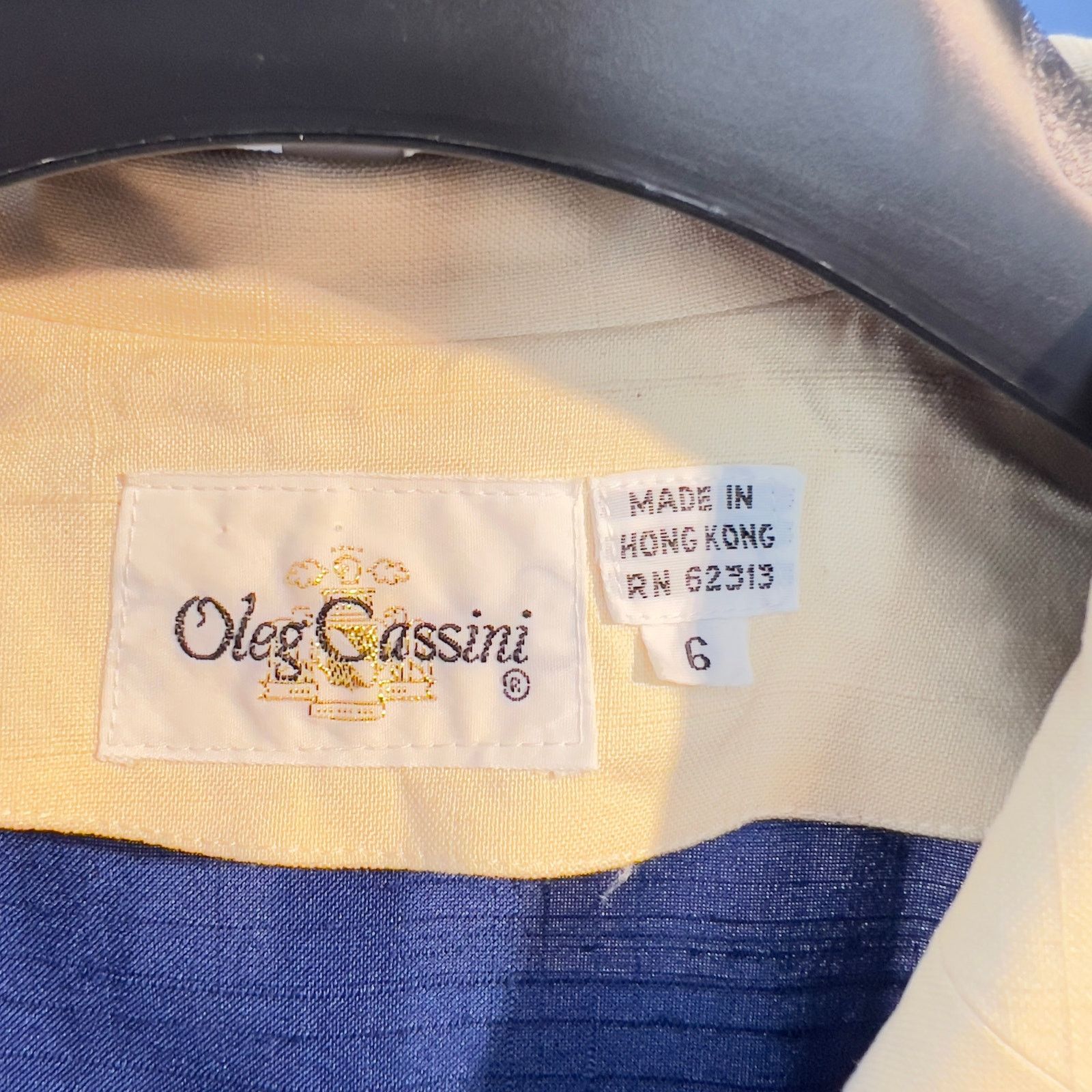 Oleg Cassini Oleg Cassini 100% Silk Dress Woman's 6 VINATGE Hong Kong Size M / US 6-8 / IT 42-44 - 2 Thumbnail