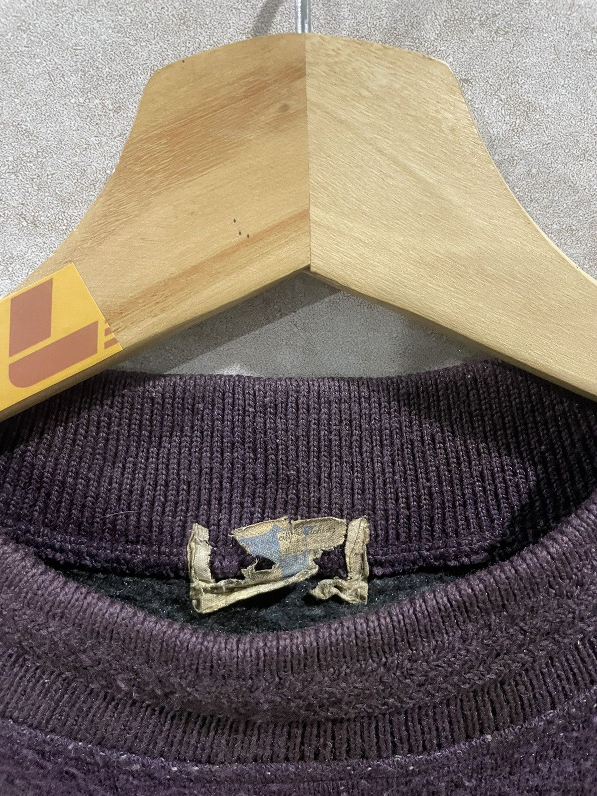 Japanese Brand × Vintage Crazy Vtg Knit Sweatshirt All Over Print Size US XL / EU 56 / 4 - 6 Thumbnail