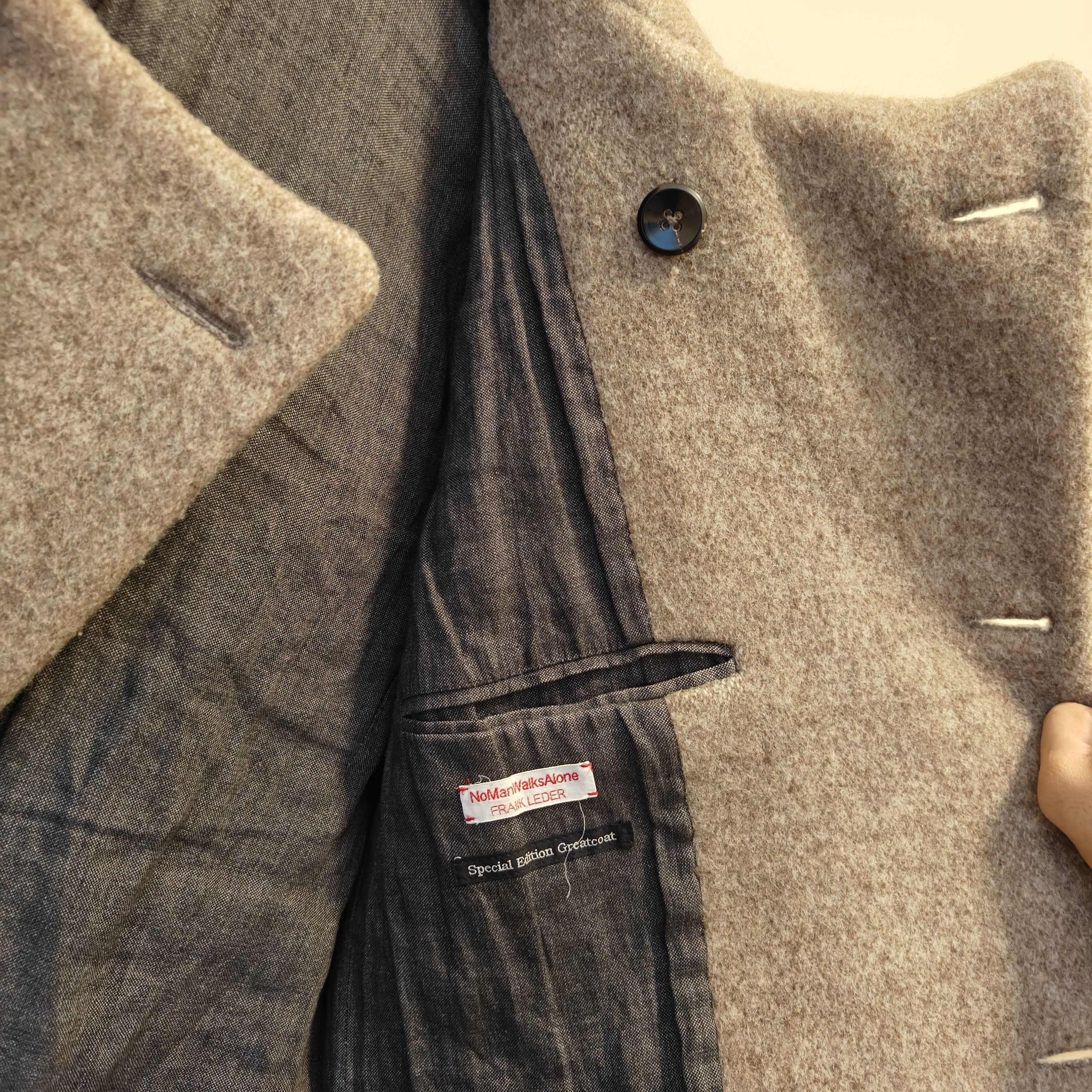 Frank Leder NMWA great coat collab, wool double breasted coat Size US S / EU 44-46 / 1 - 18 Thumbnail