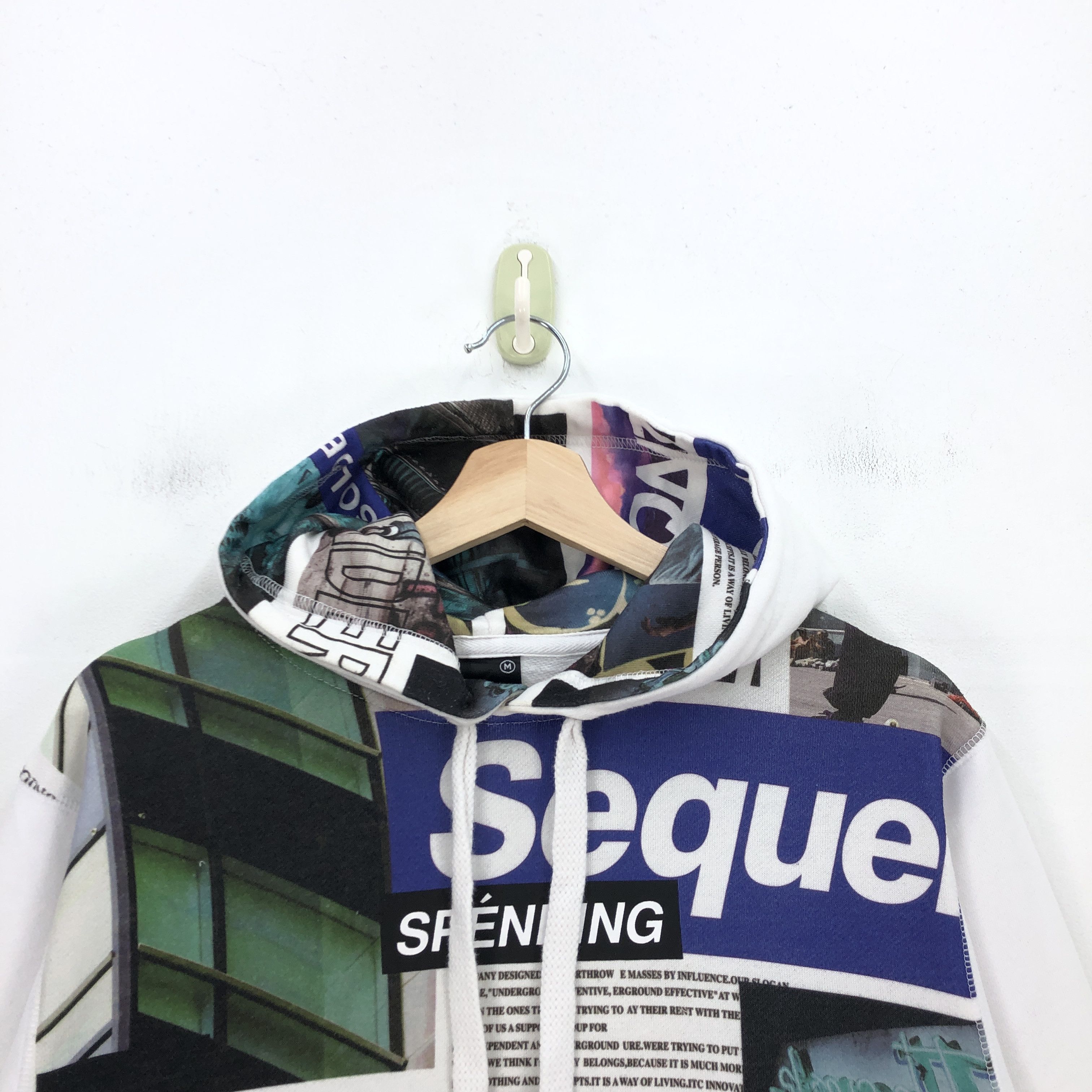 Japanese Brand Vintage Japanese Sequel Hoodie Sweatshirt Duck Dude Sweater Size US M / EU 48-50 / 2 - 4 Thumbnail