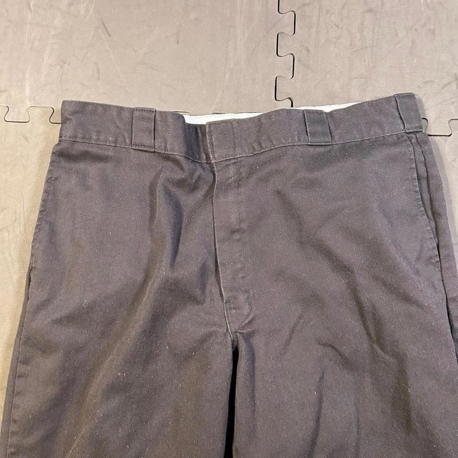 Dickies Dickies Men's Grey and Black Trousers Size US 38 / EU 54 - 3 Thumbnail