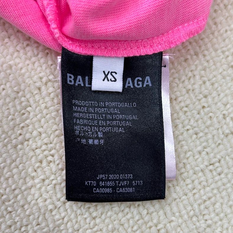 Balenciaga Balenciaga Pink cola short sleeves Size US XS / EU 42 / 0 - 6 Thumbnail