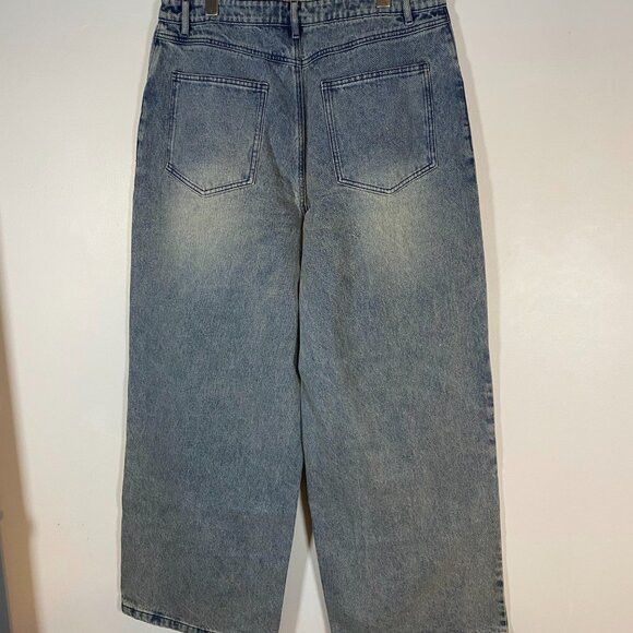 Other Uptus Studios Toronto Medium Blue Wide-Leg Jeans Size 36 Size 36" / US 14 / IT 50 - 8 Thumbnail