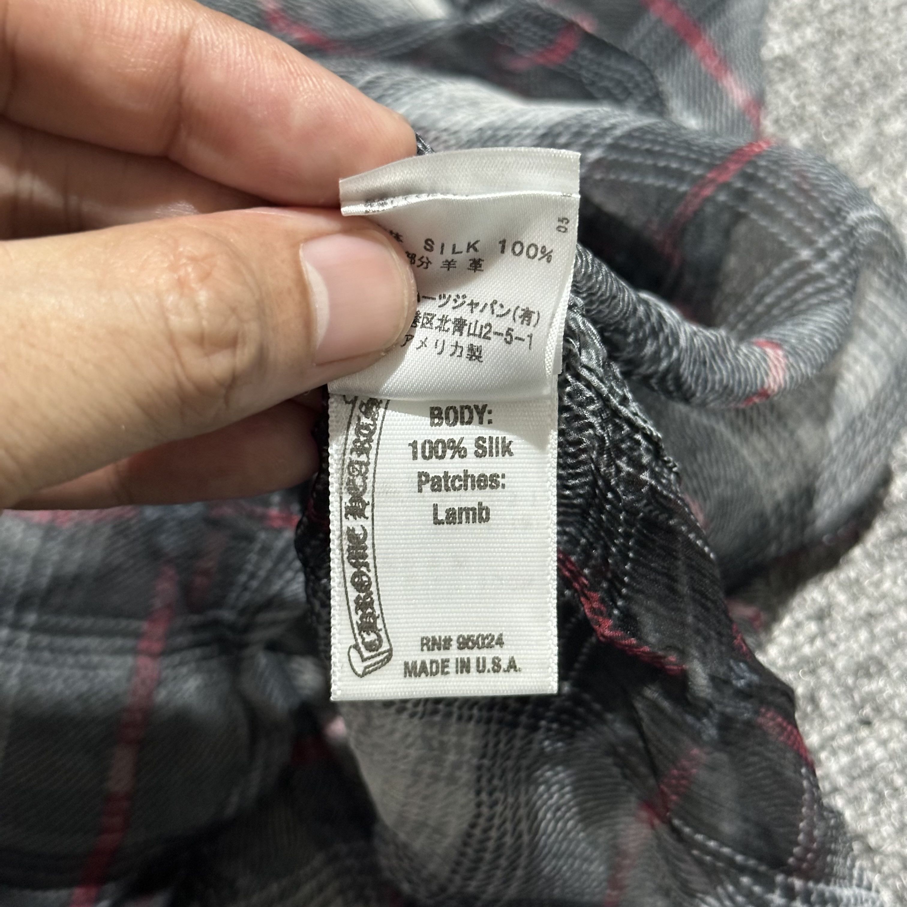Chrome Hearts Chrome Hearts Flannel Silk Size US M / EU 48-50 / 2 - 8 Thumbnail