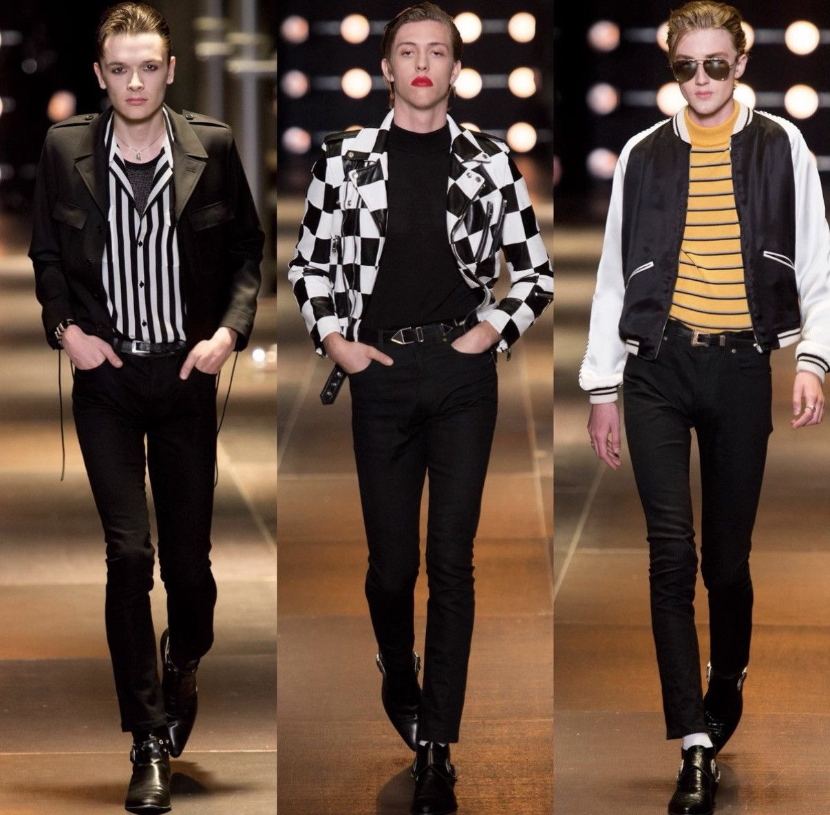 Saint Laurent Paris Saint Laurent 14SS Runway Black Cropped Basic Denim Jeans Size US 28 / EU 44 - 9 Thumbnail