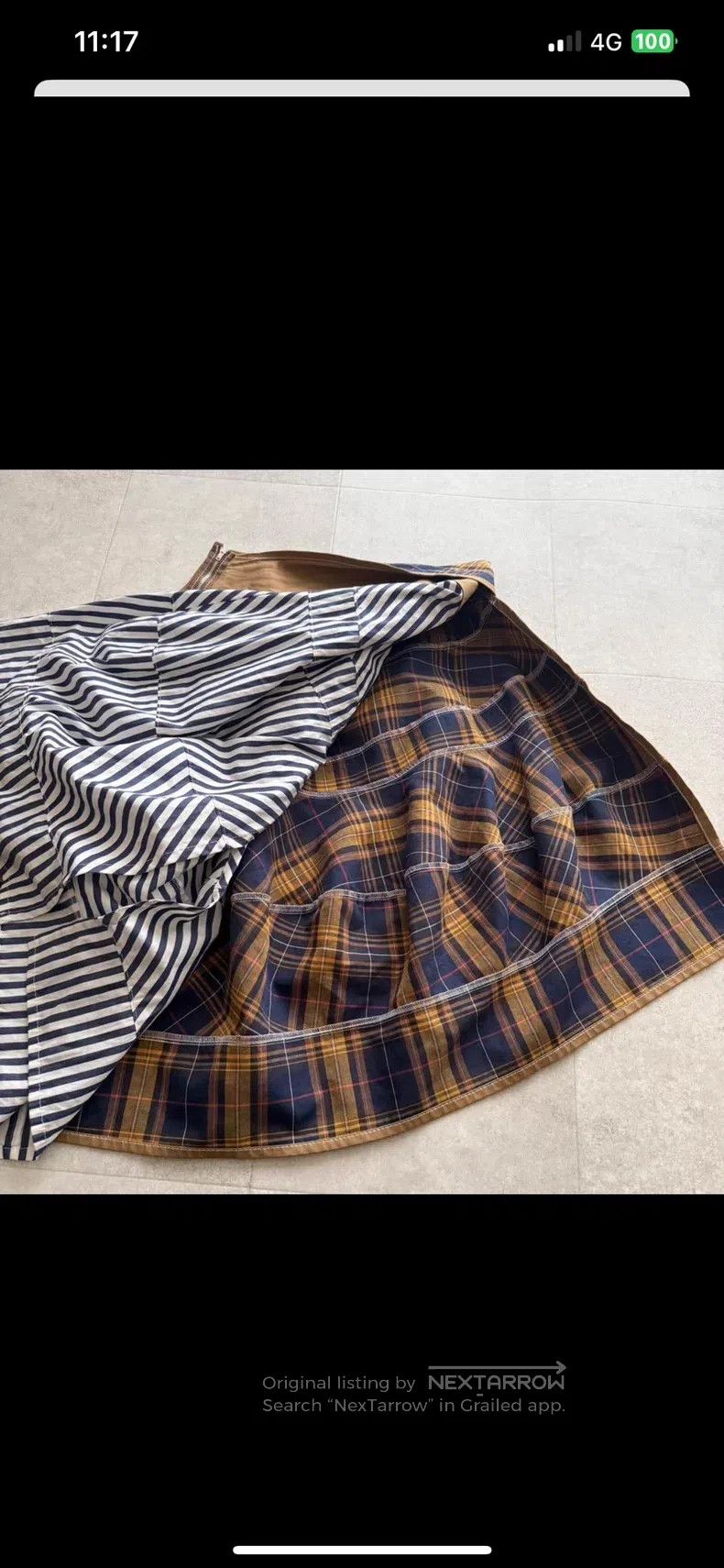 Comme des Garcons Comme Des Garcons size M Long Skirt Size 23" - 6 Thumbnail