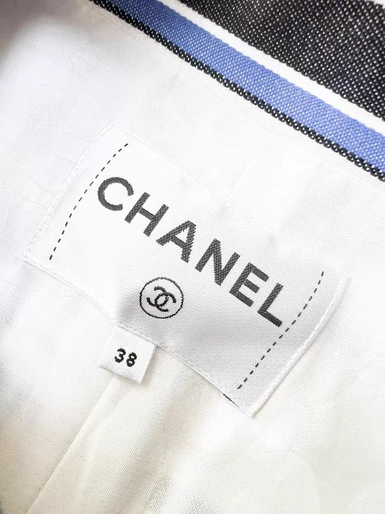 Chanel Chanel Colourful striped logo webbing striped sequin embro Size XS / US 0-2 / IT 36-38 - 5 Thumbnail