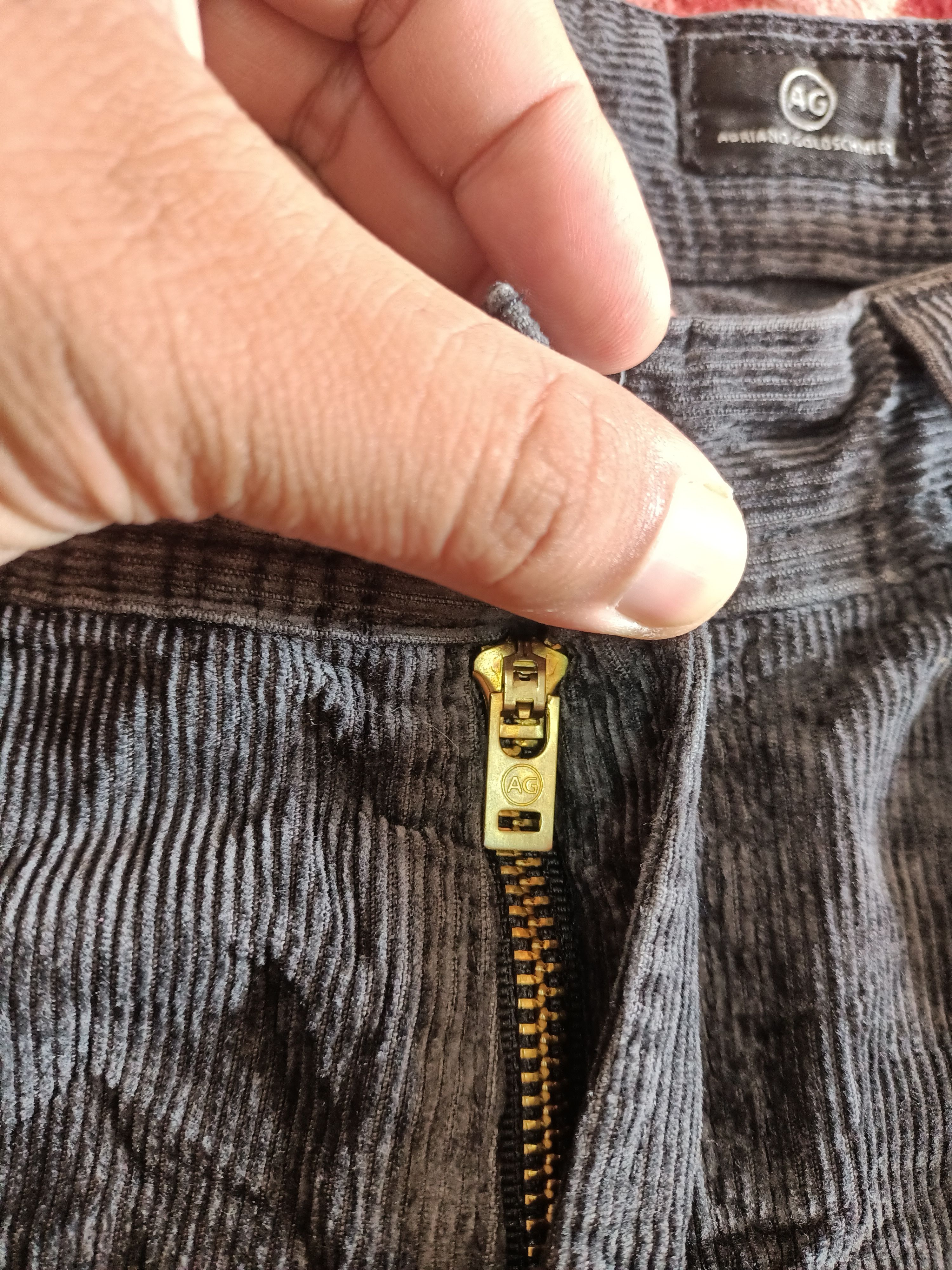 AG Adriano Goldschmied Adriano Goldschmied The Graduate corduroy jeans Size US 37 - 4 Thumbnail
