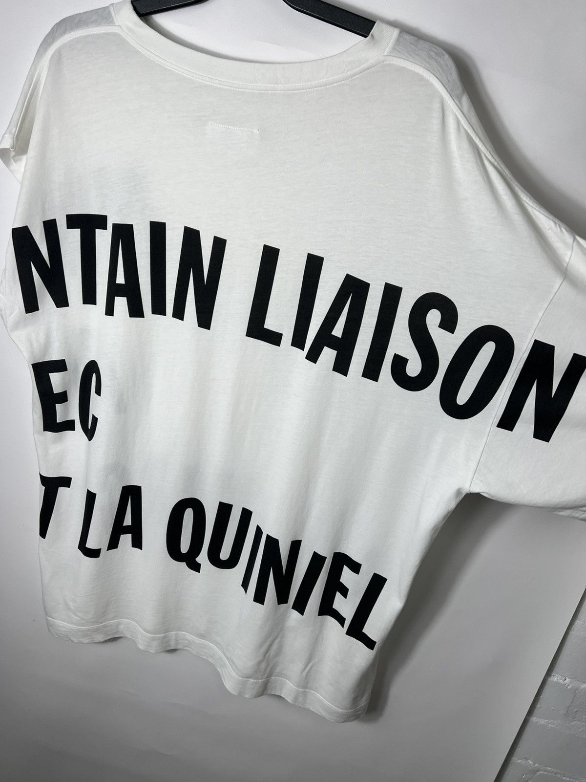 Maison Margiela Vintage avant garde Maison Margiela Oversized Poncho T-shirt Size S / US 4 / IT 40 - 11 Thumbnail
