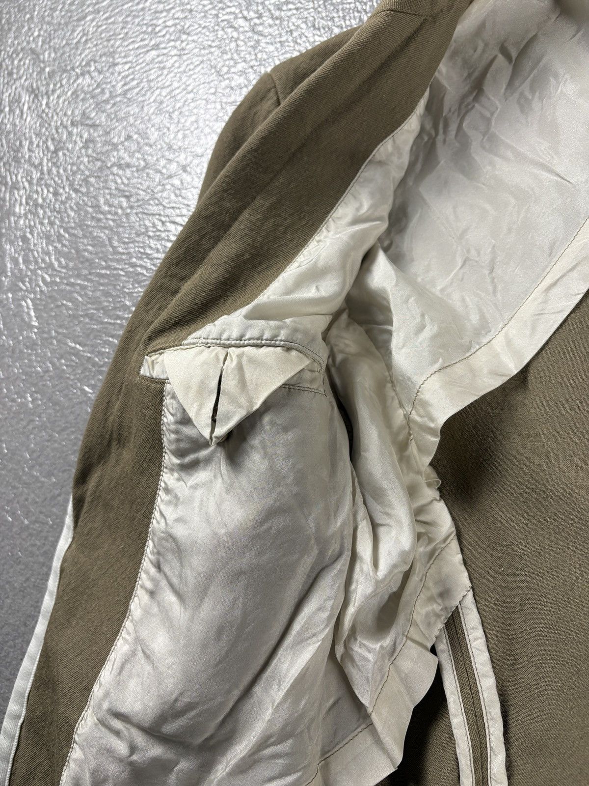 Comme des Garcons Homme Plus Comme des Garcons SS08 Homme Plus Blazer Beige Size 46R - 8 Thumbnail