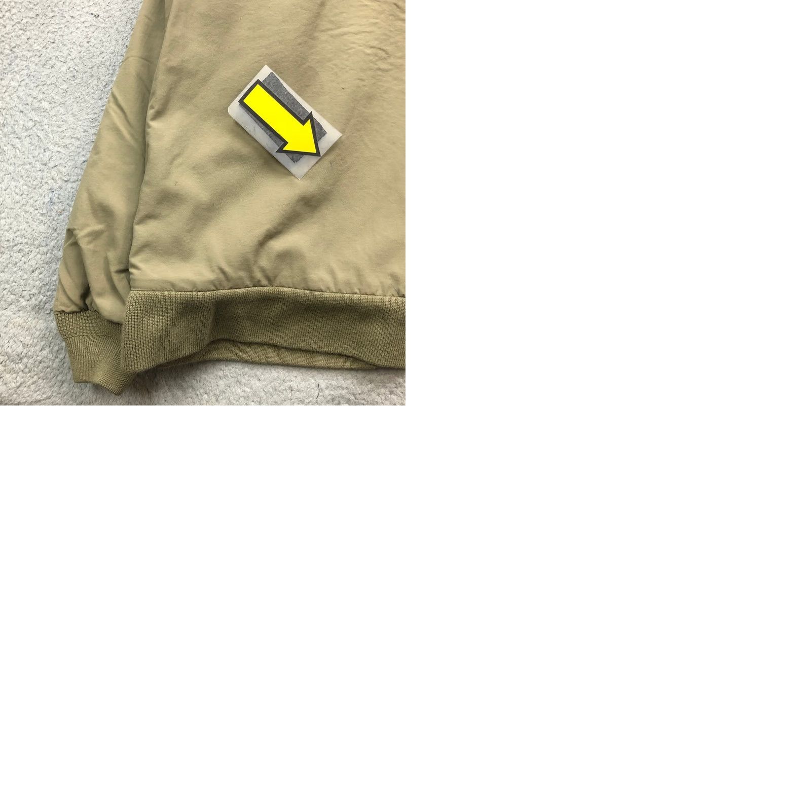 Vintage VINTAGE LL Bean Nylon Fleece Lined Insulated Warm Up Jacket Mens L Green Bomber Jacket Full Zip Pockets Mens Clothing Size US L / EU 52-54 / 3 - 9 Thumbnail