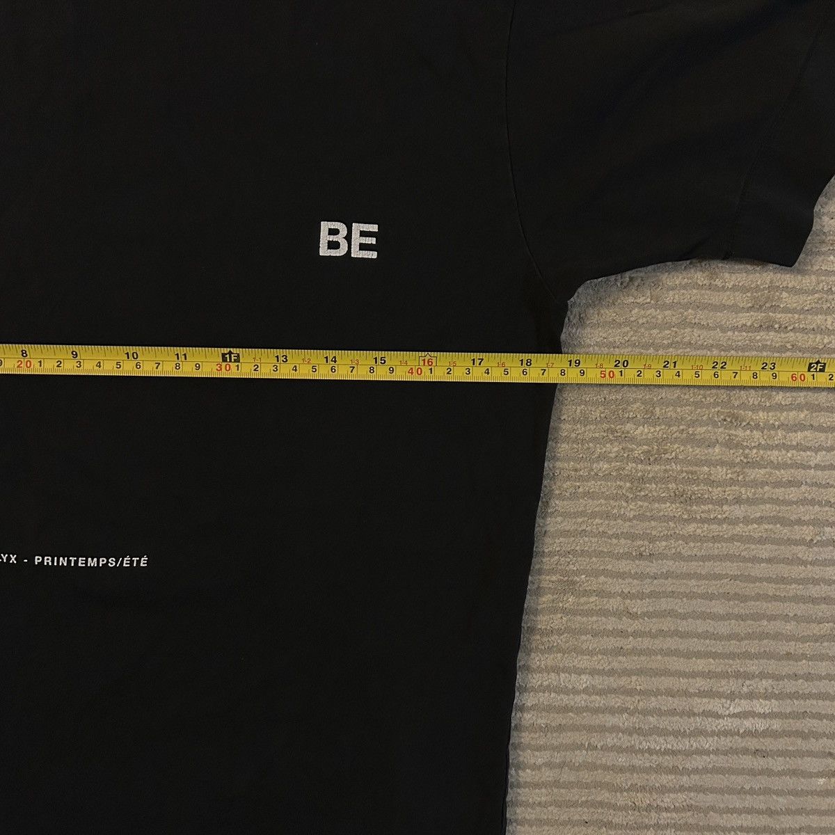 Alyx ALYX “TO BE” Graphic Tee Size US M / EU 48-50 / 2 - 6 Thumbnail