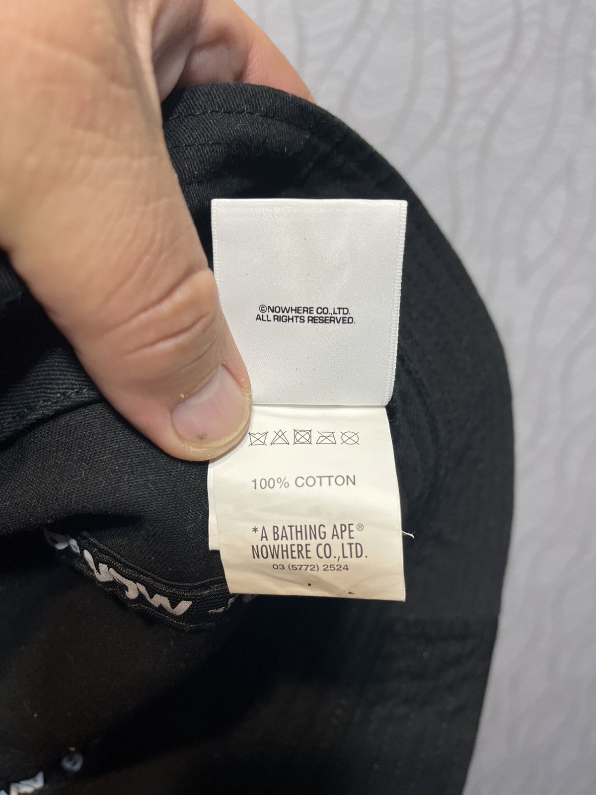 Aape Aape by a Bathing Ape Bucket Logo Black Hat Size ONE SIZE - 8 Thumbnail