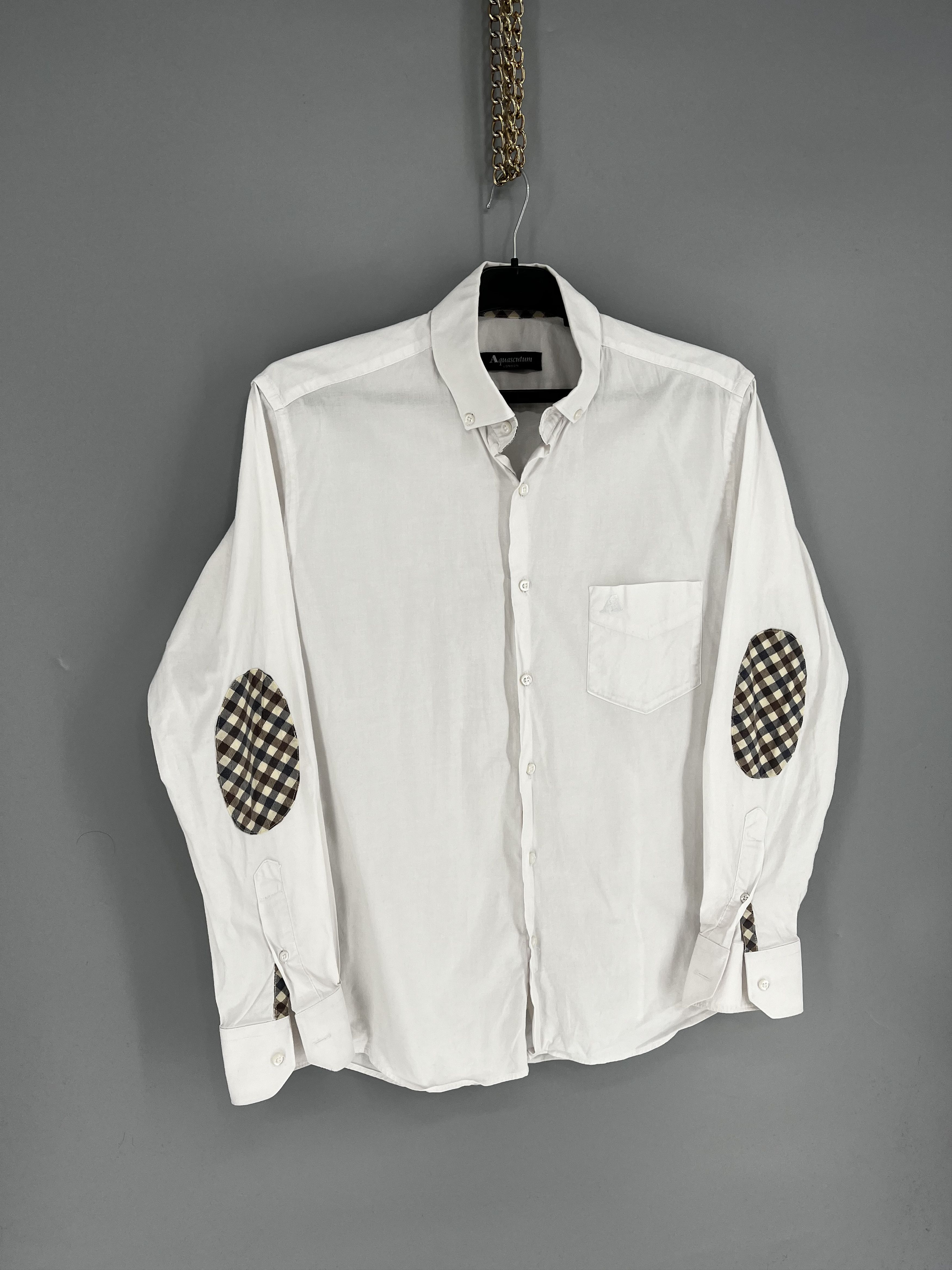 Aquascutum Mens Shirt Long Sleeve Aquascutum Vintage Size s Size US S / EU 44-46 / 1 - 2 Thumbnail