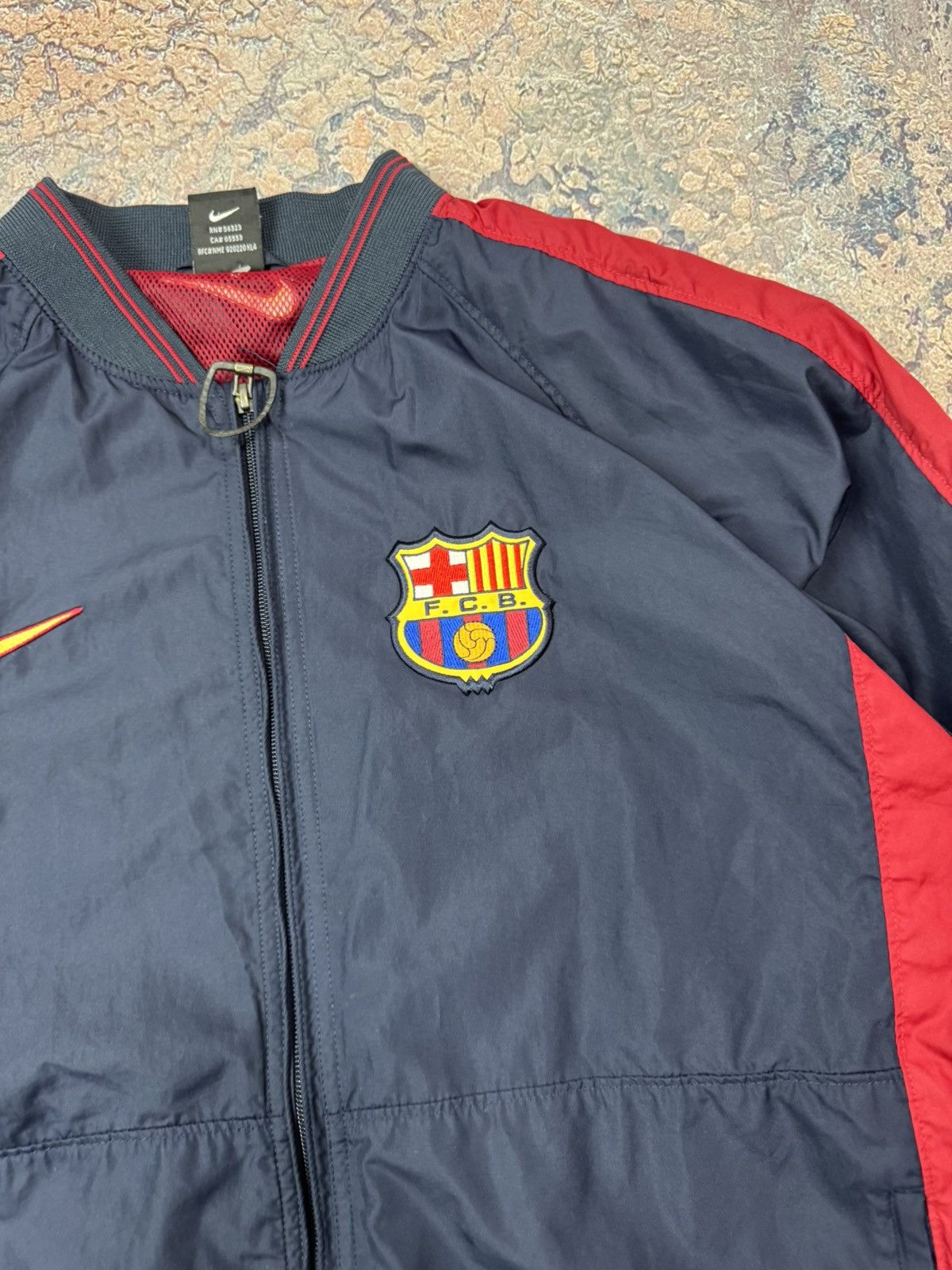 Nike Vintage Nike FC Barcelona 1998 track top jacket men's size M Size US M / EU 48-50 / 2 - 4 Thumbnail