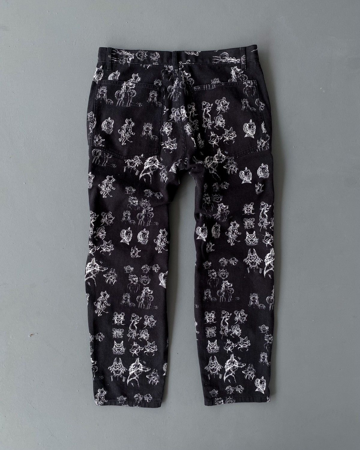 Comme des Garcons SHIRT Comme Des Garcons SHIRT F/W14 Nicolas Buffe Printed Trousers Size US 30 / EU 46 - 2 Thumbnail