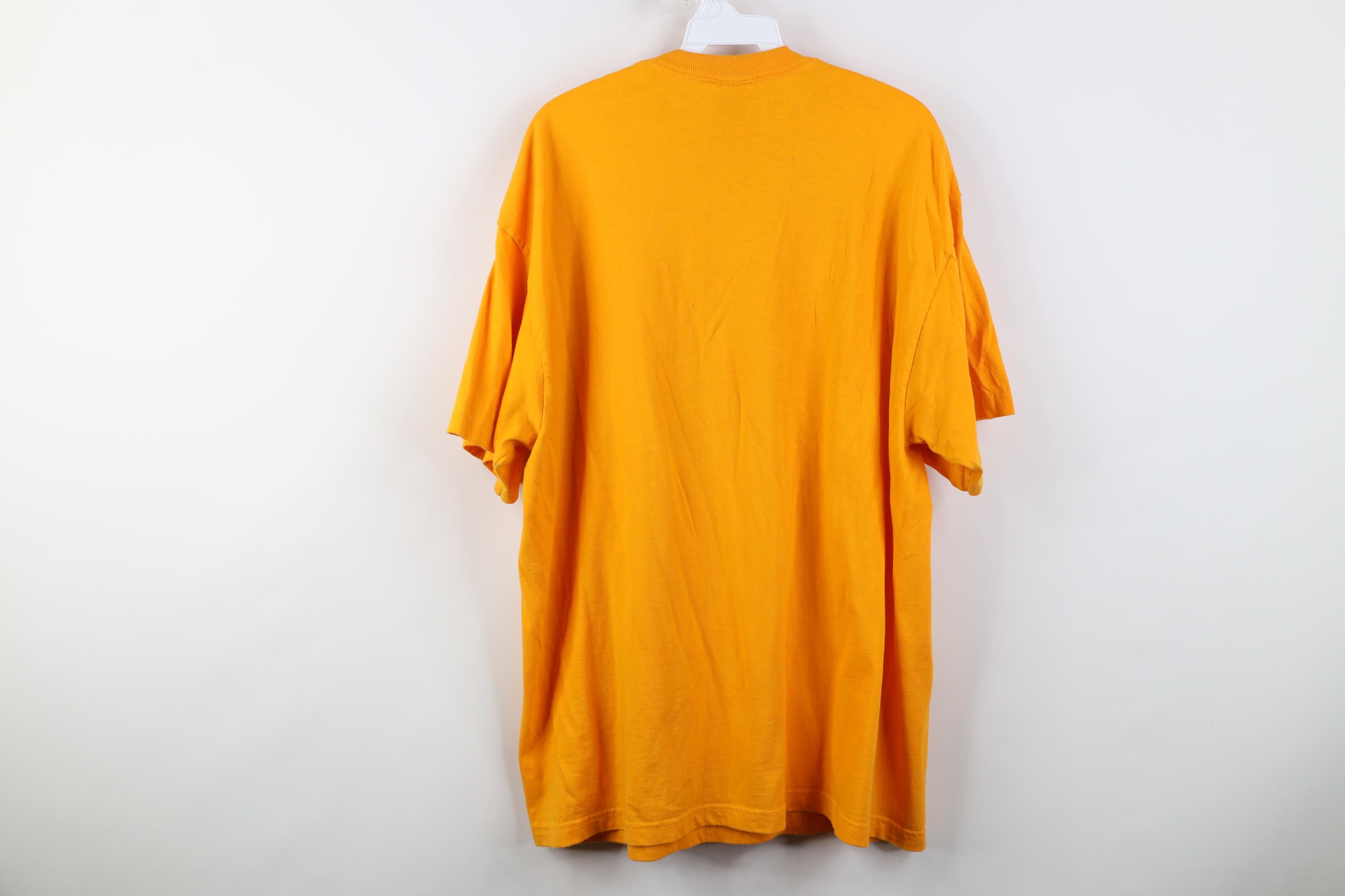 Vintage Vintage 90s Y2K Streetwear California T-Shirt Yellow Size US XL / EU 56 / 4 - 11 Thumbnail