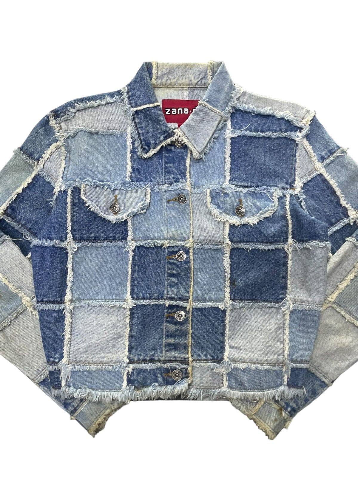Hysteric Glamour × If Six Was Nine Japanese Zana Di Deconstructed Patchwork Denim Jacket Size M / US 6-8 / IT 42-44 - 3 Thumbnail