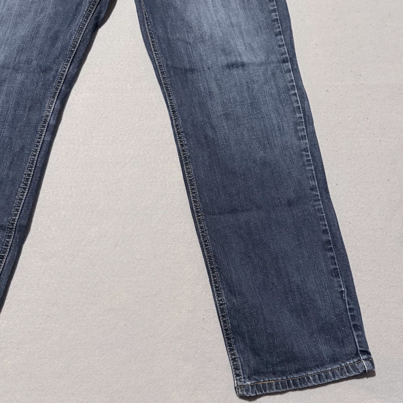 Levi's Levi's 541 Jeans Men Blue Denim Mid Rise Classic Straight Fit Zip Fly 38x32 Size US 38 / EU 54 - 6 Thumbnail