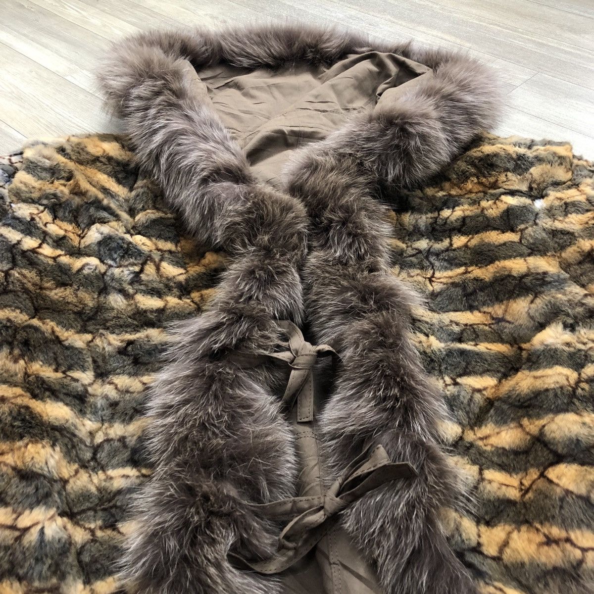 Pierre Balmain Vintage Pierre Balmain Paris Leopard Reversible Fur Jacket Size US XL / EU 56 / 4 - 2 Thumbnail