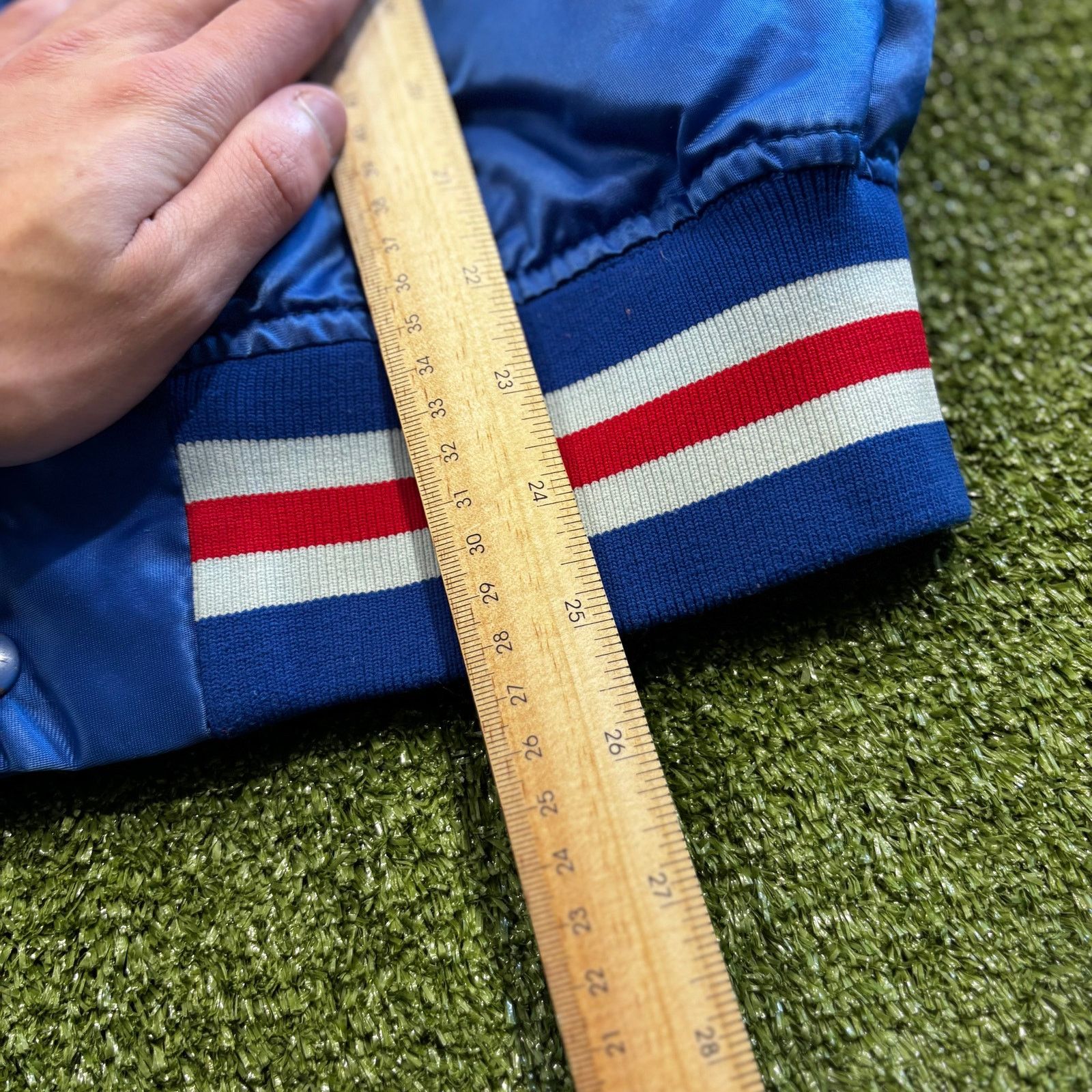 Starter Vintage 90s Starter Chicago Cubs Satin Jacket MLB Size US M / EU 48-50 / 2 - 5 Thumbnail