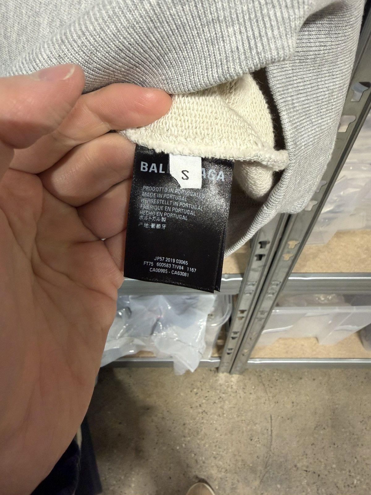 Balenciaga Logo Hoodie NEW 1250$