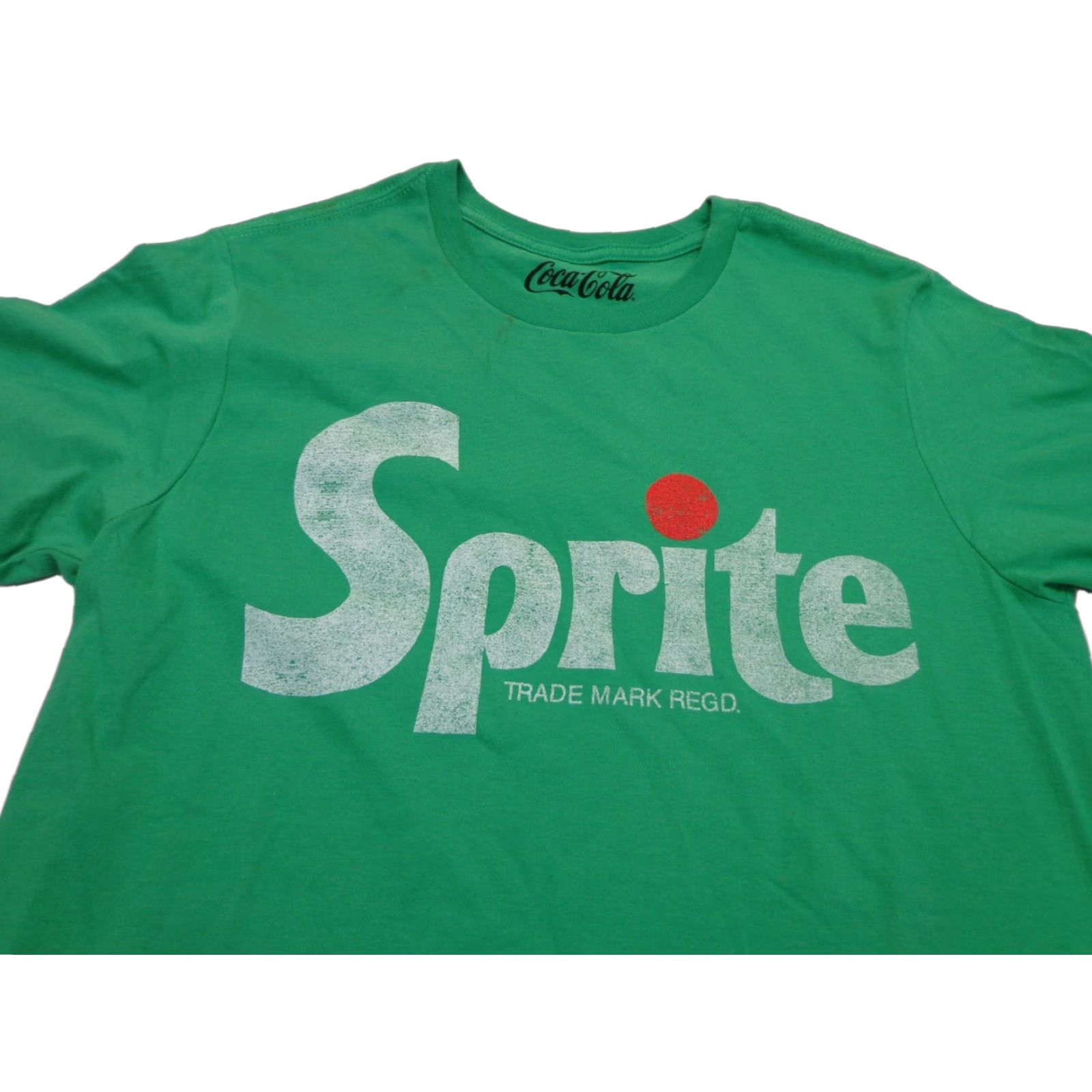 Vintage Sprite Coca-Cola T-shirt Green Tee Small New with Defects Crew Neck Short Sleeve Men Regular Cotton Coca-Cola Brand Vintage? Wait cannot add. Sorry. Size US S / EU 44-46 / 1 - 1 Thumbnail