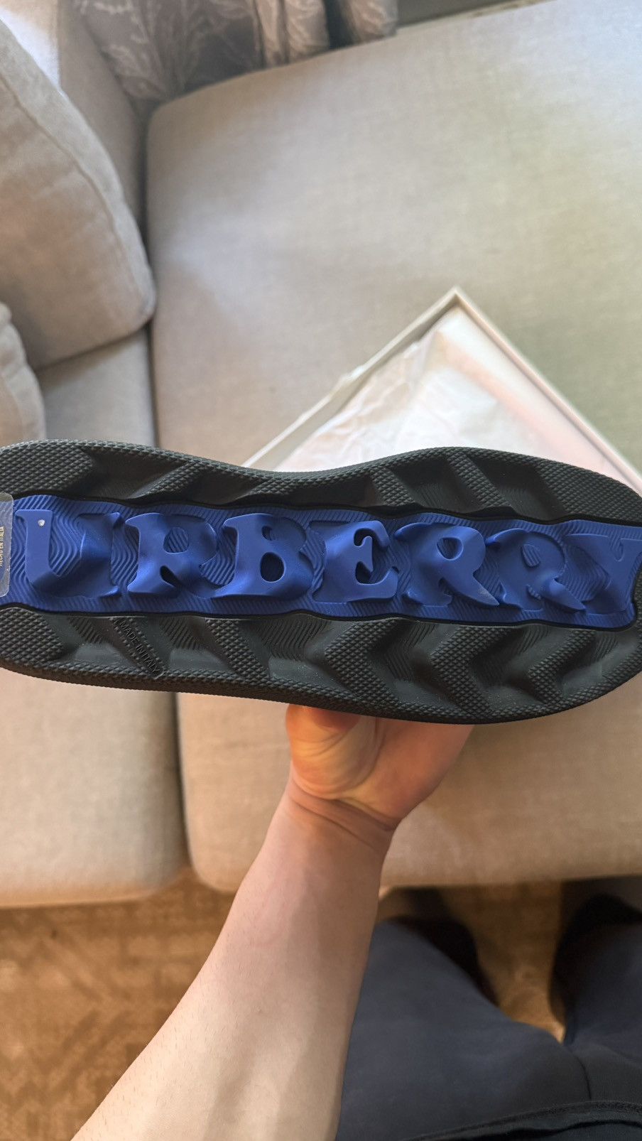 Burberry Burberry Trainer Rubber Sole Size US 8.5 / EU 41-42 - 5 Thumbnail