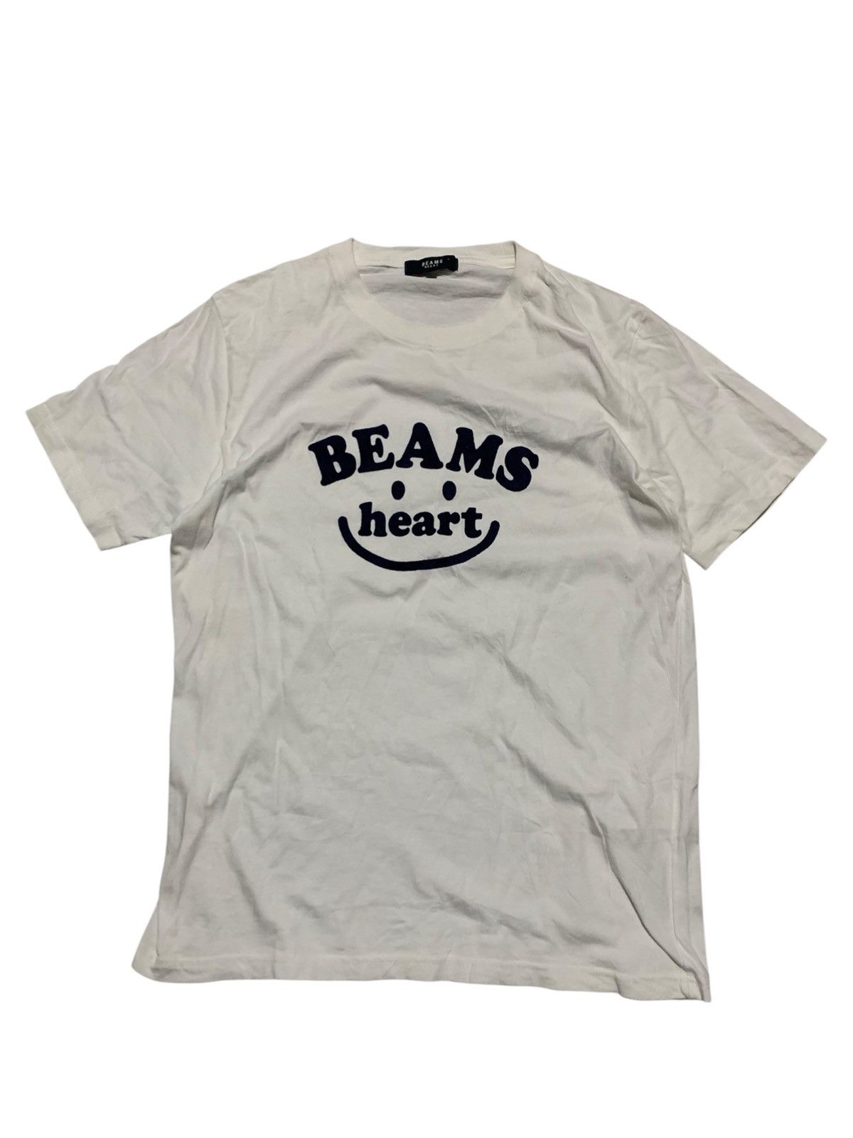 Beams Japan 🐍 Beams Heart Smile Logo Tee Size US S / EU 44-46 / 1 - 1 Thumbnail