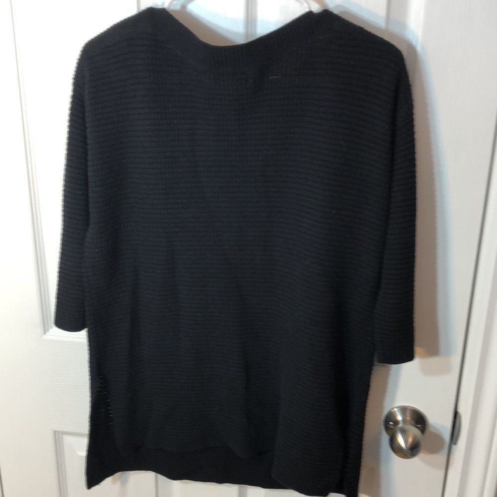 Lord & Taylor M Lord & Taylor Waffle Knit Sweater Size M / US 6-8 / IT 42-44 - 7 Thumbnail