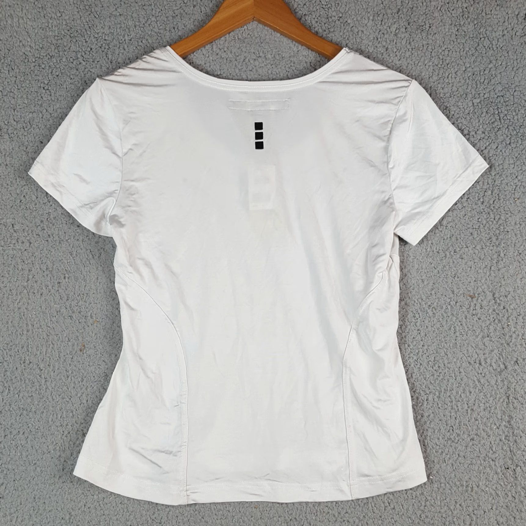 Vintage VINTAGE Y2K Preppy Stretch Tennis Top XS Breathable Short Sleeve T Shirt Jamie Sadock White Women’s Tee Size XS / US 0-2 / IT 36-38 - 6 Thumbnail