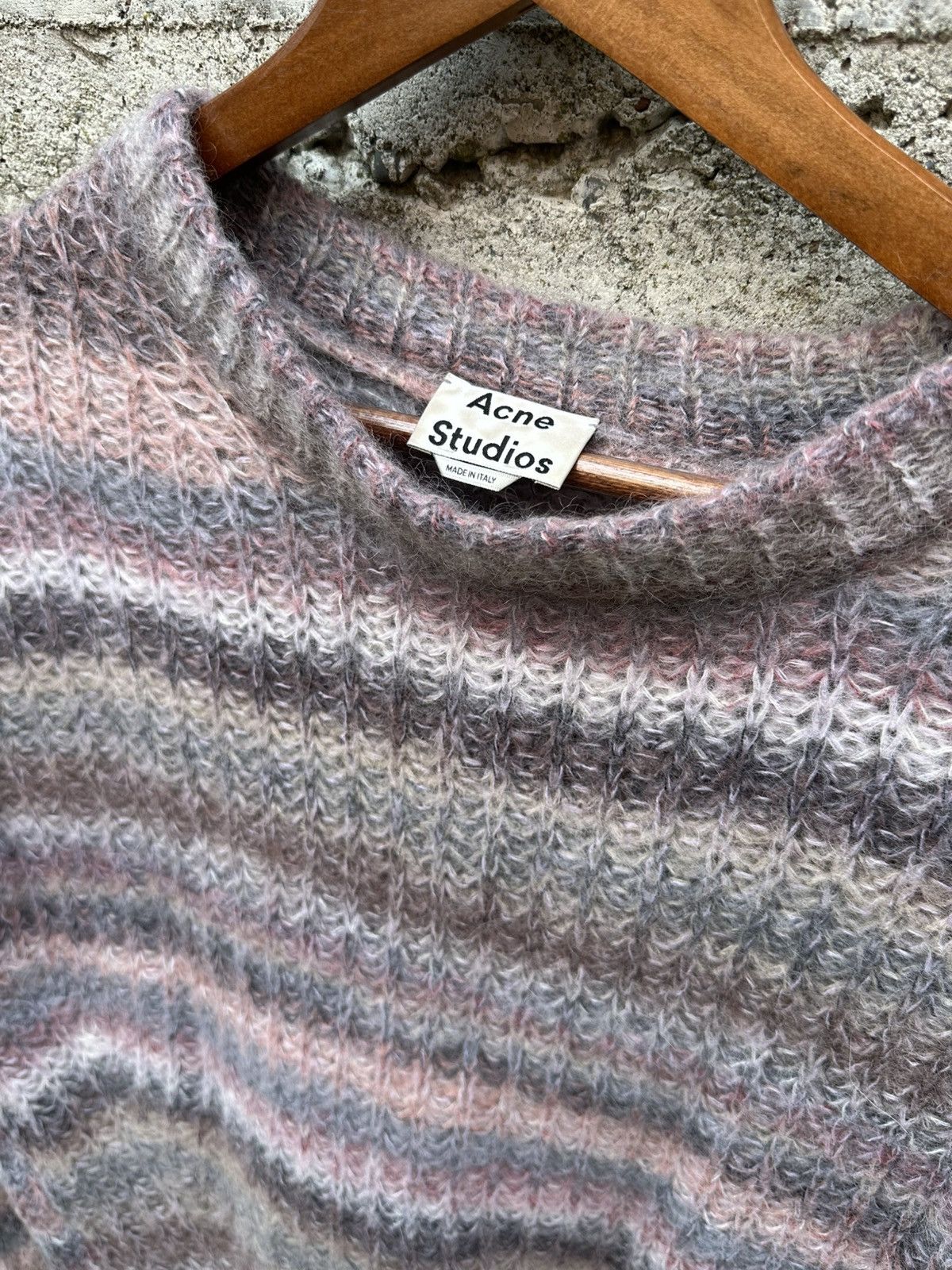 Acne Studios RARE GRAIL Acne Studios Italian gradient effect sweater Size US L / EU 52-54 / 3 - 4 Thumbnail